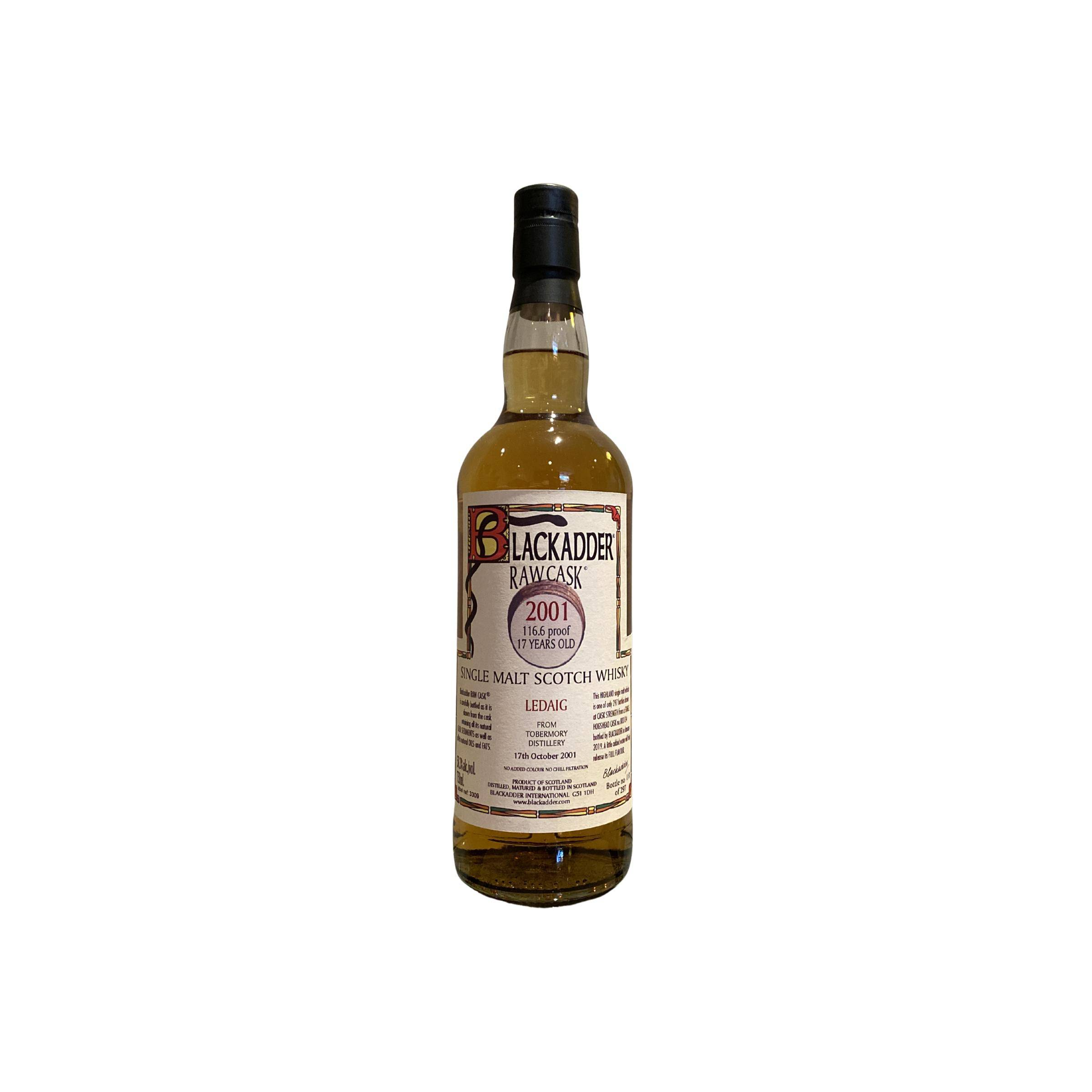 Tobermory Raw Cask 2001 17 Years Single Malt Whisky