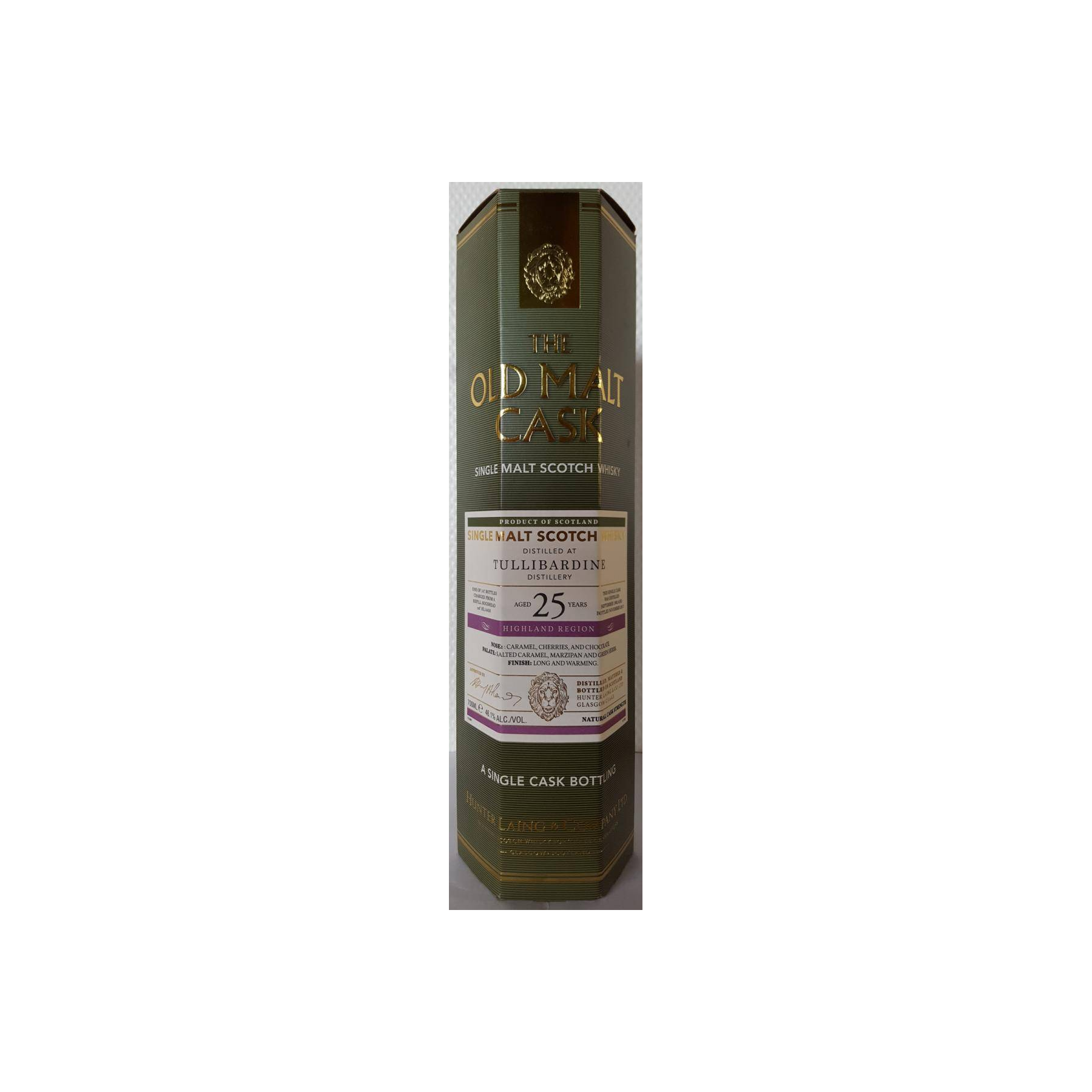 Tullibardine Old Malt Cask 1992 25 Years Single Malt Whisky 2