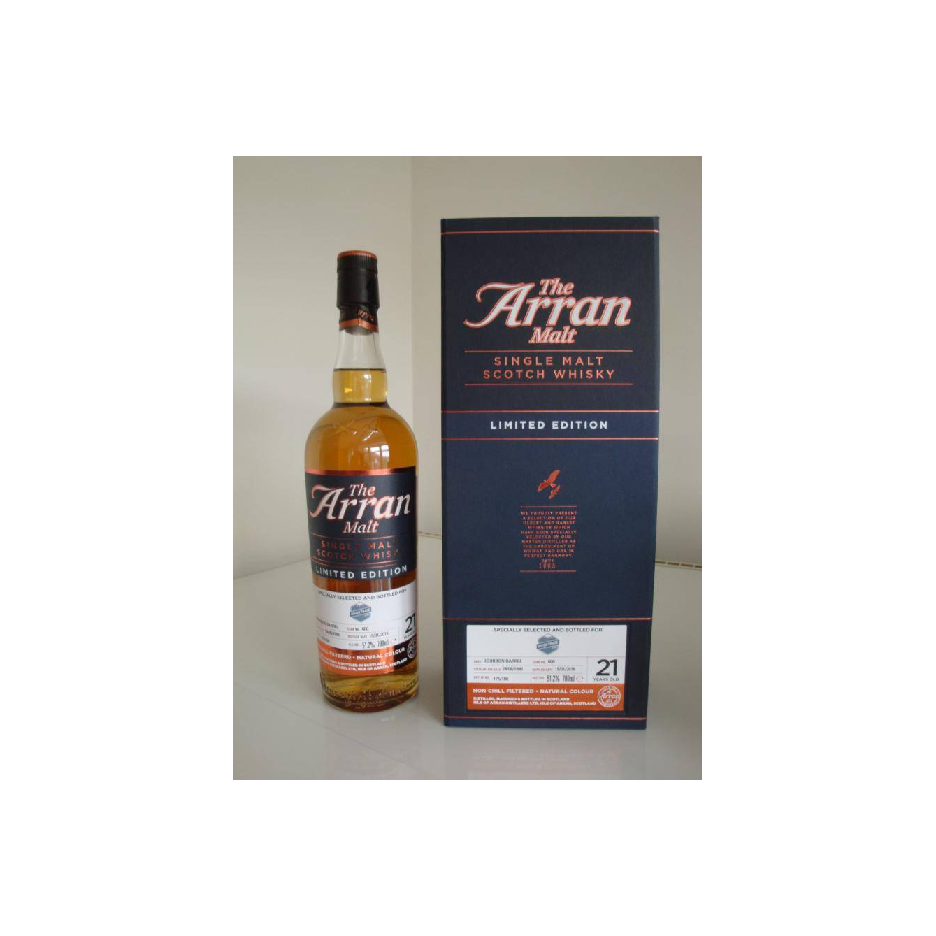 Arran Limited Edition 1996 21 Years Single Malt Whisky 3