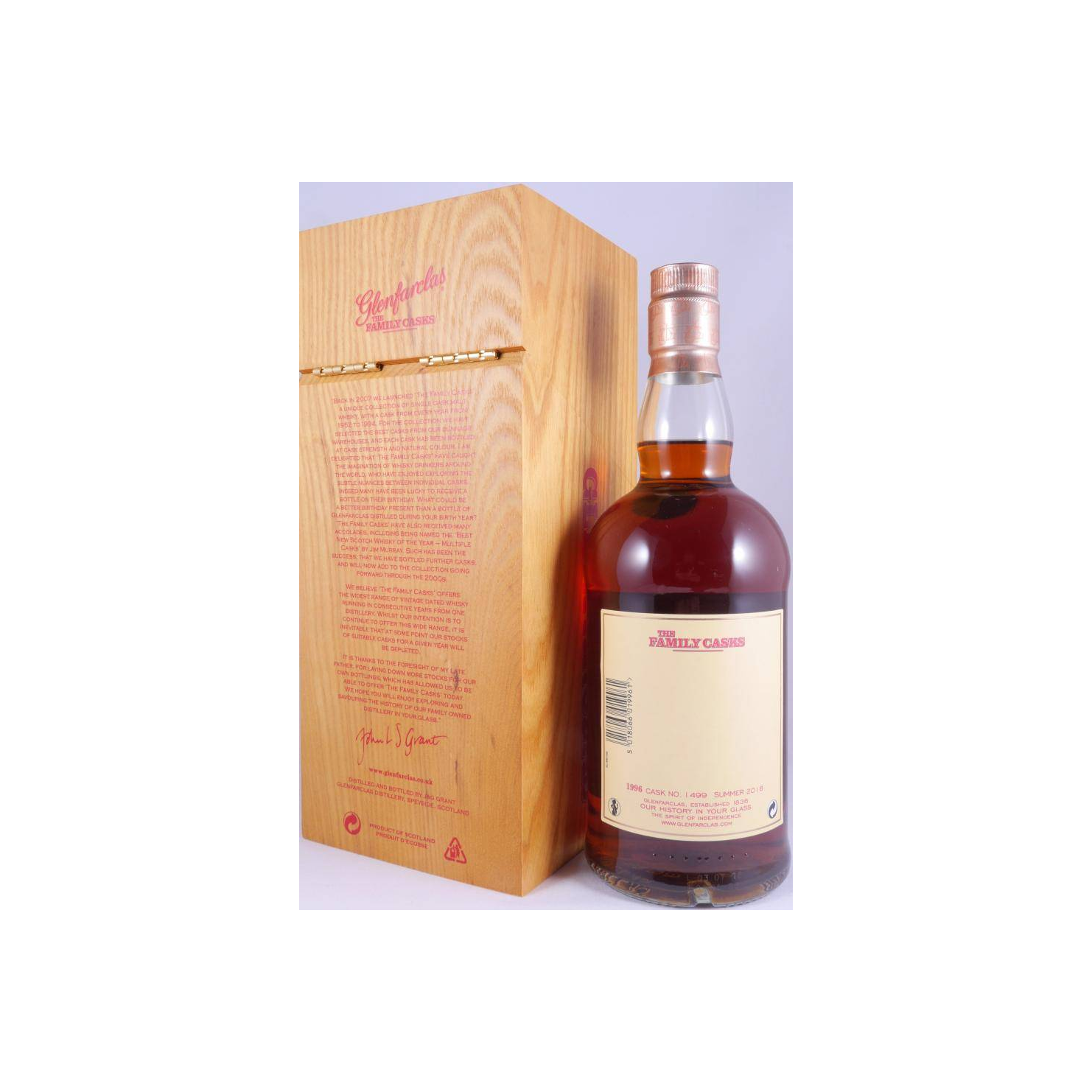 Glenfarclas 1996 22 Years Single Malt Whisky 3