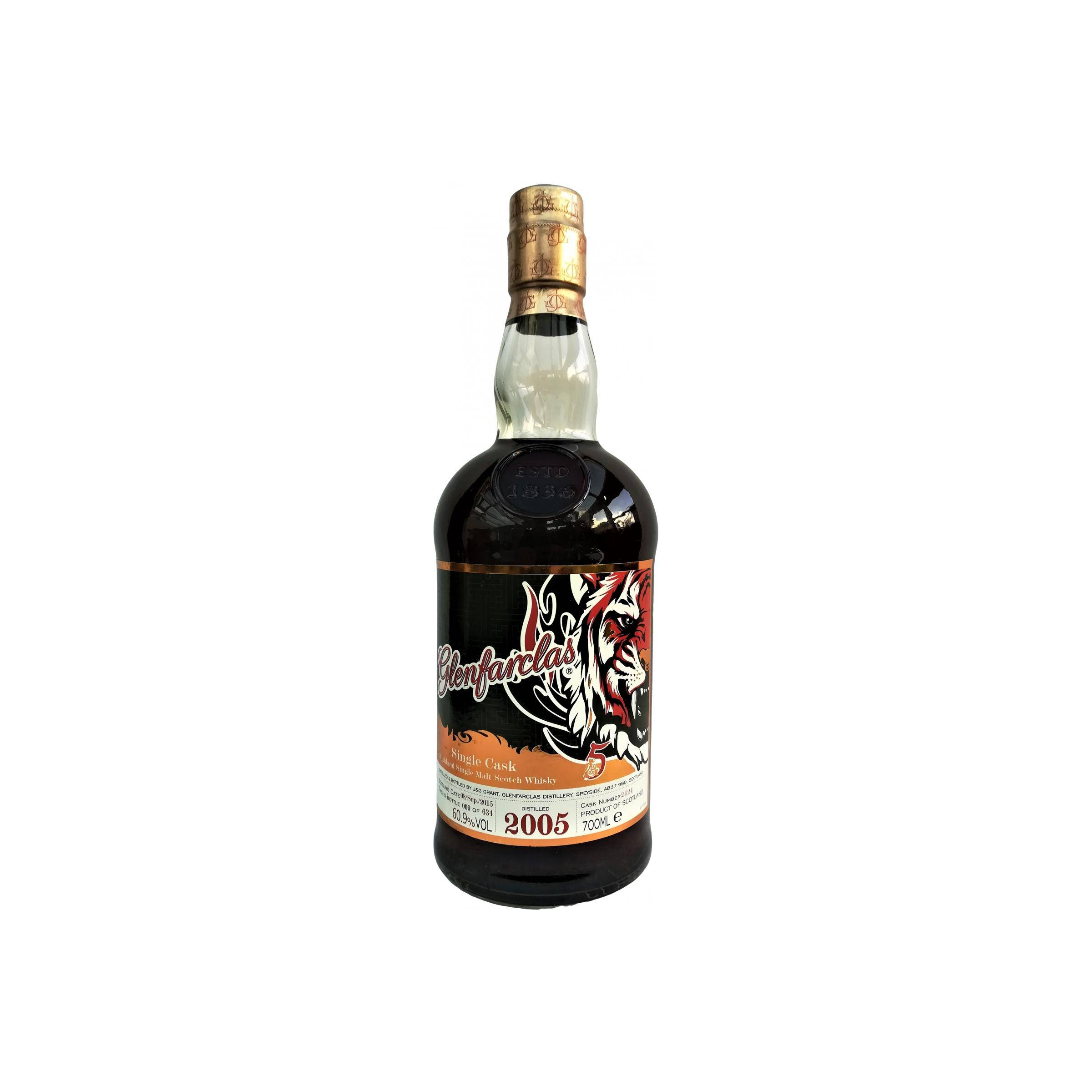 Glenfarclas Single Cask 2005 10 Years Single Malt Whisky