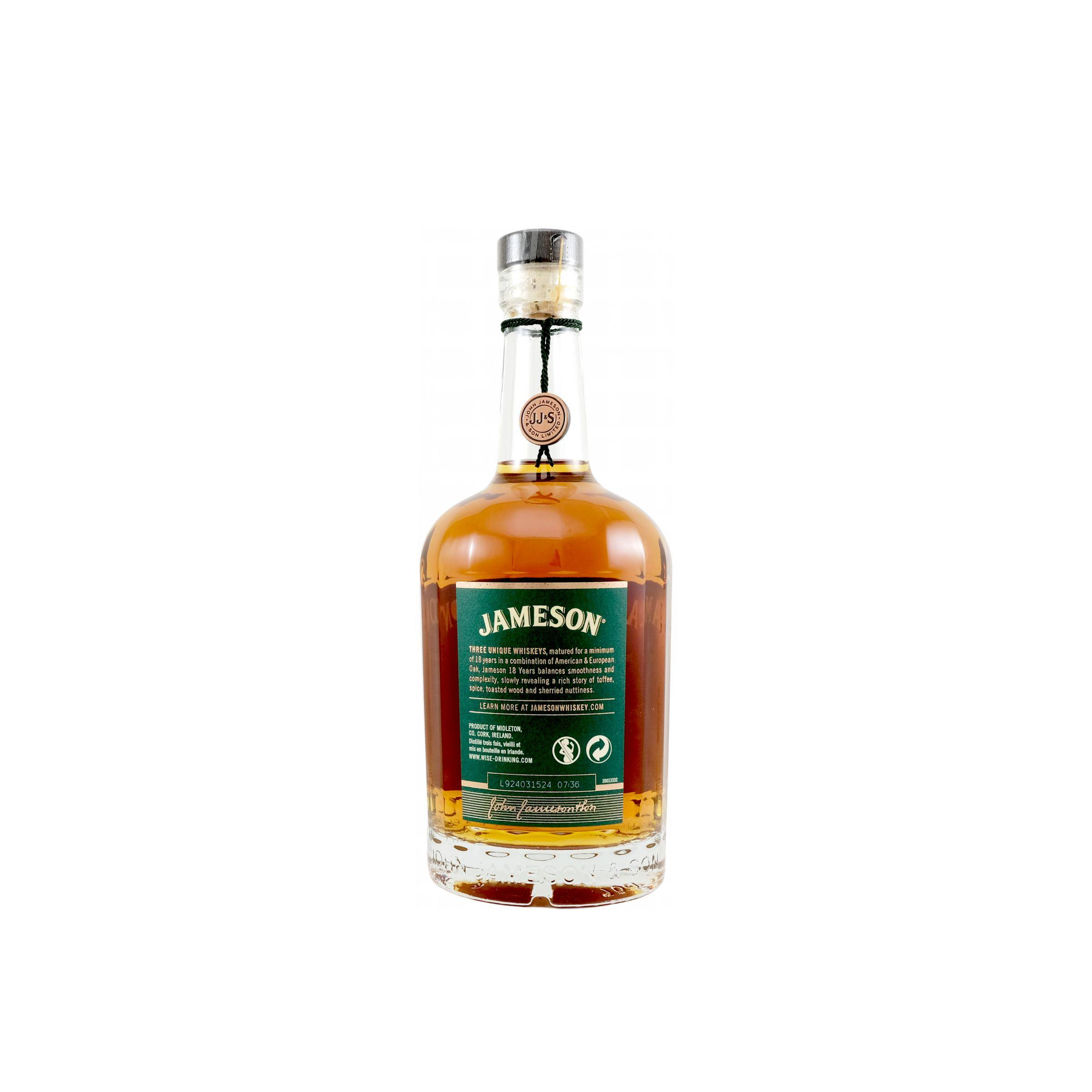 Jameson 18 Years Blended Whisky 2