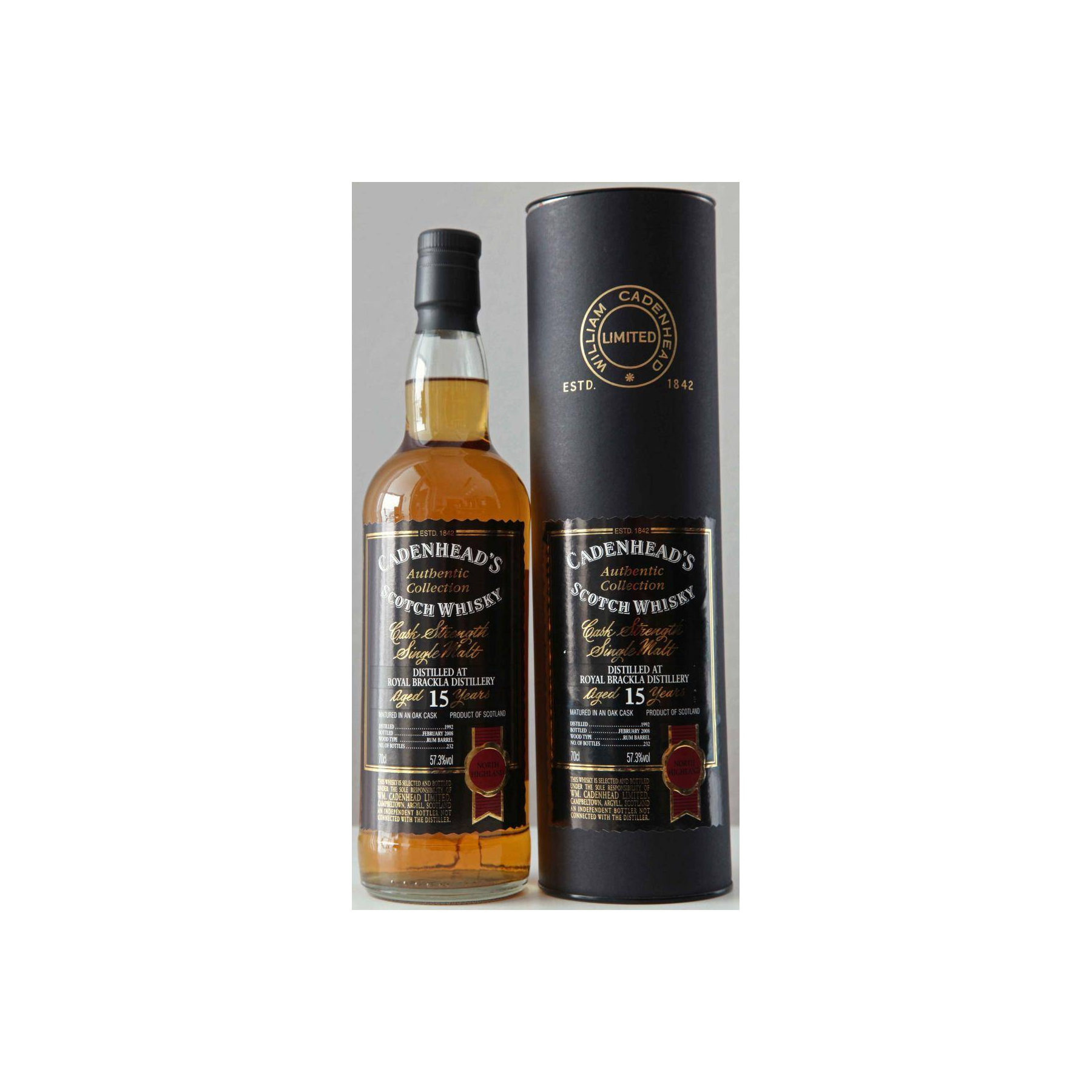 Royal Brackla Authentic Collection 1992 15 Years Single Malt Whisky 2