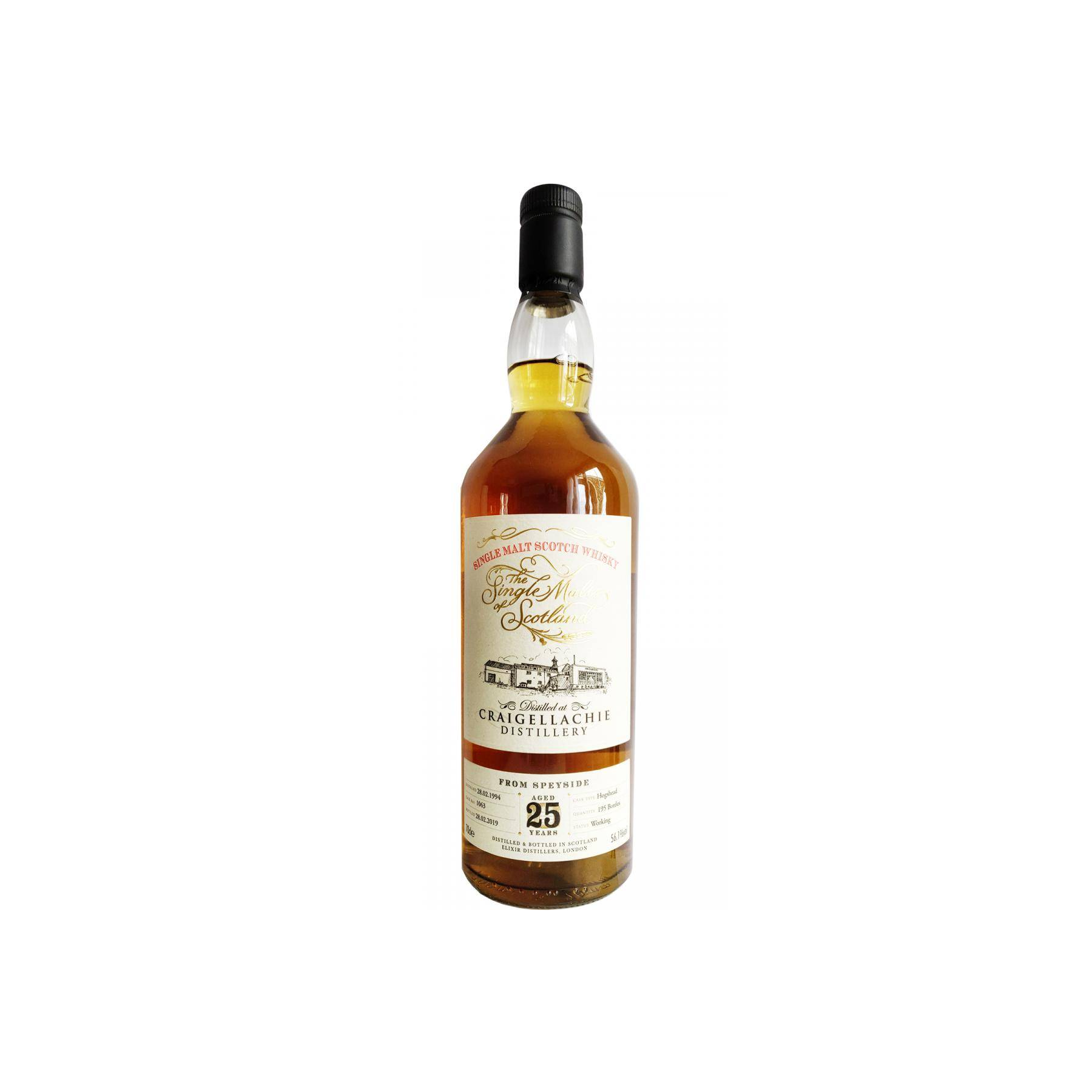 Craigellachie The Single Malts of Scotland 1994 25 Years Single Malt Whisky