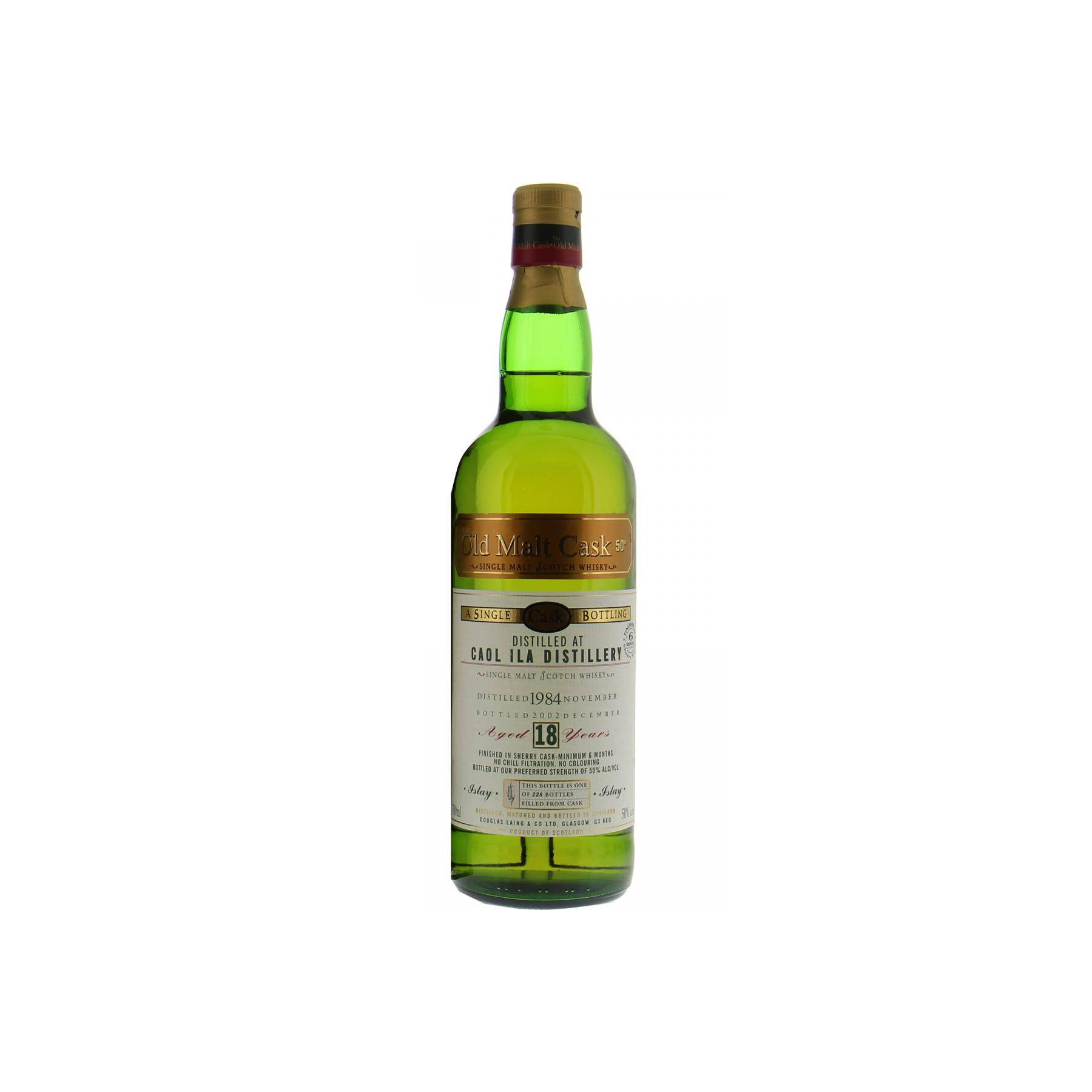 Caol Ila Old Malt Cask 1984 18 Years Single Malt Whisky