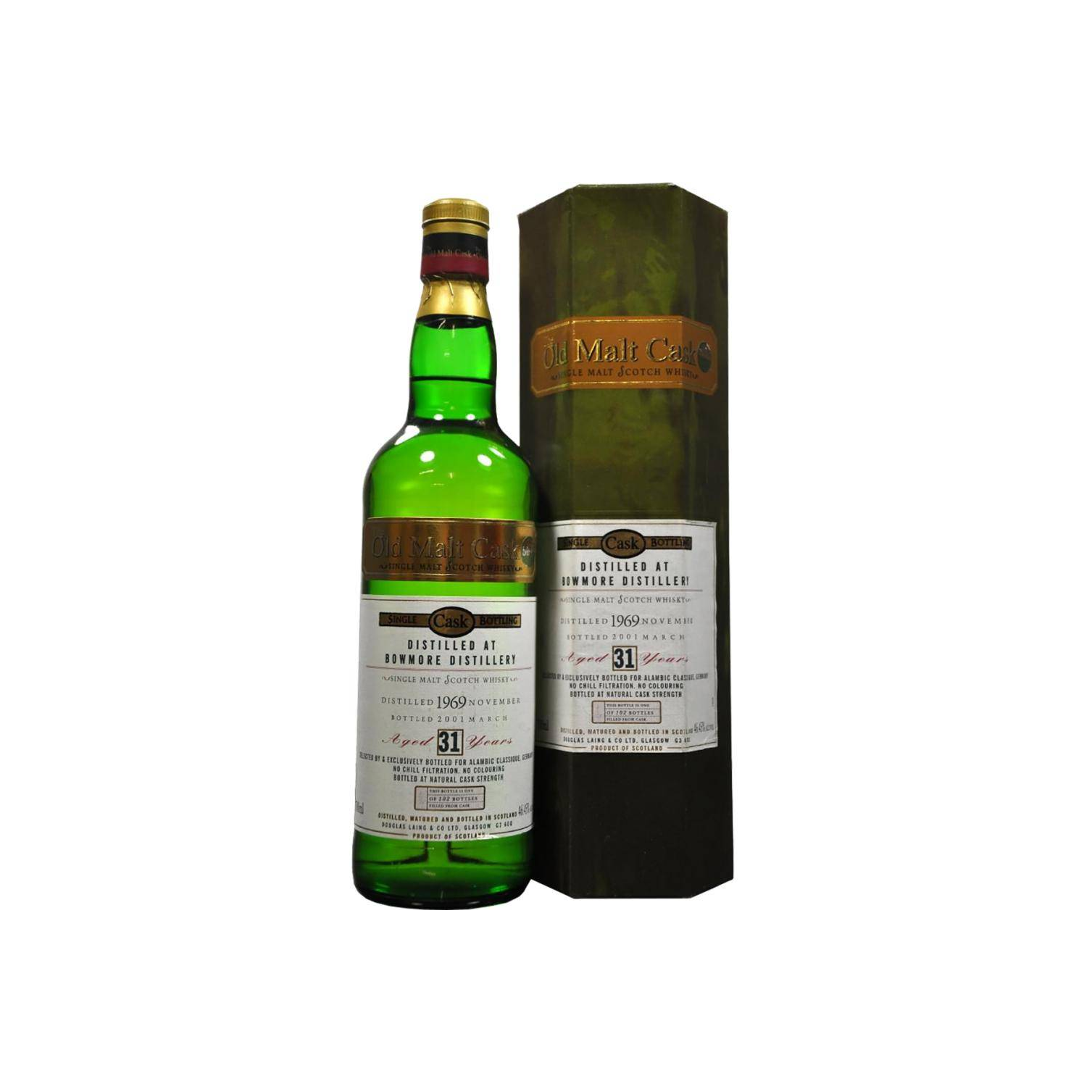 Bowmore 1969 31 Years Single Malt Whisky 3