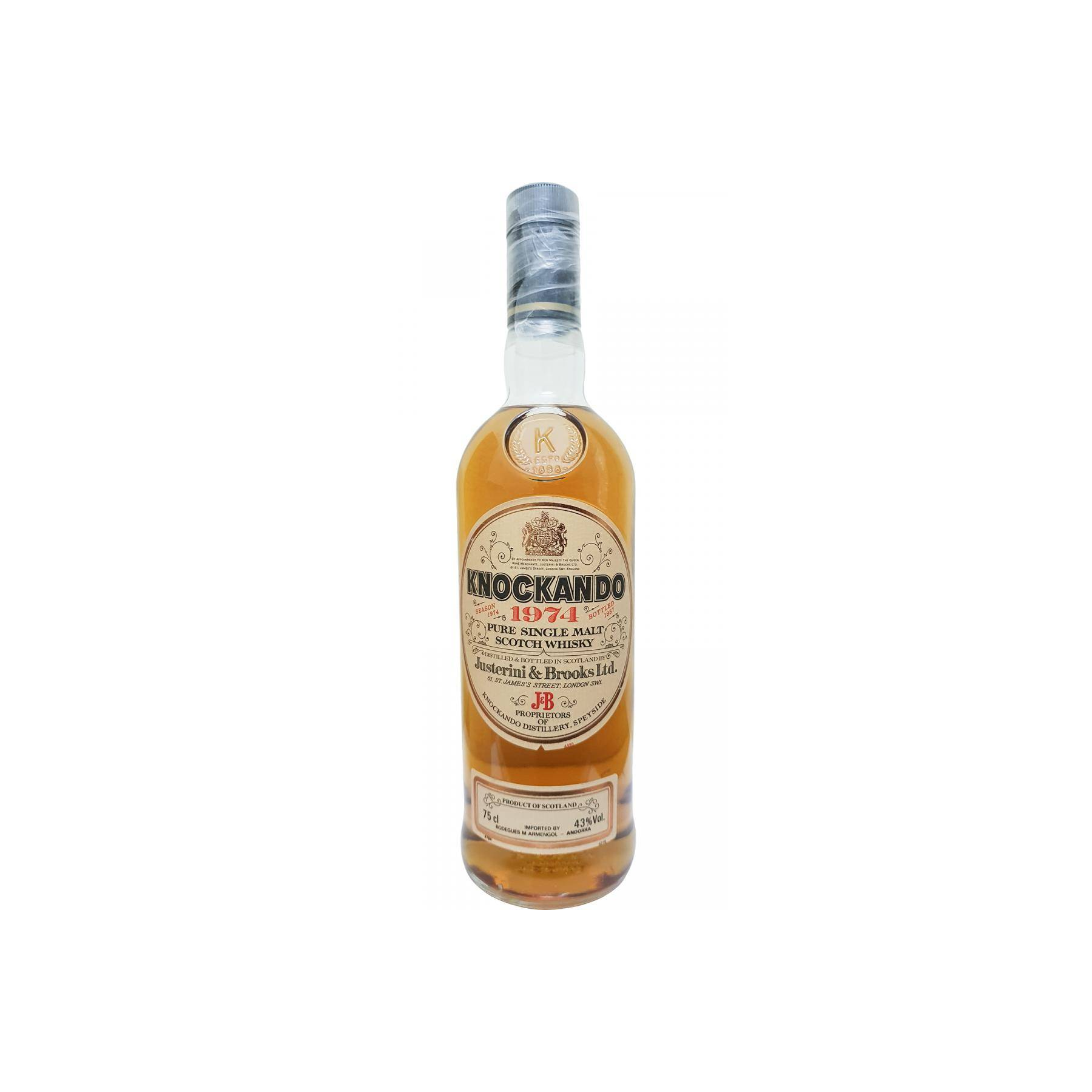 Knockando 1974 13 Years Single Malt Whisky