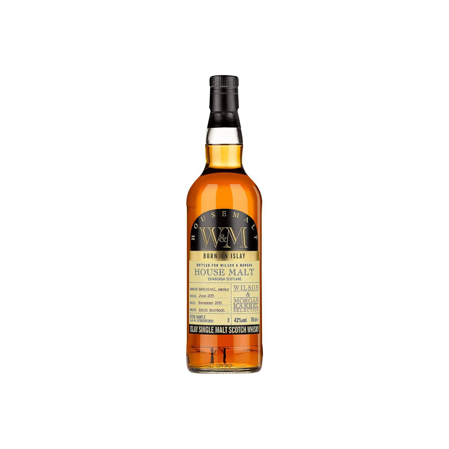 Wilson & Morgan 2015 4 Years Single Malt Whisky