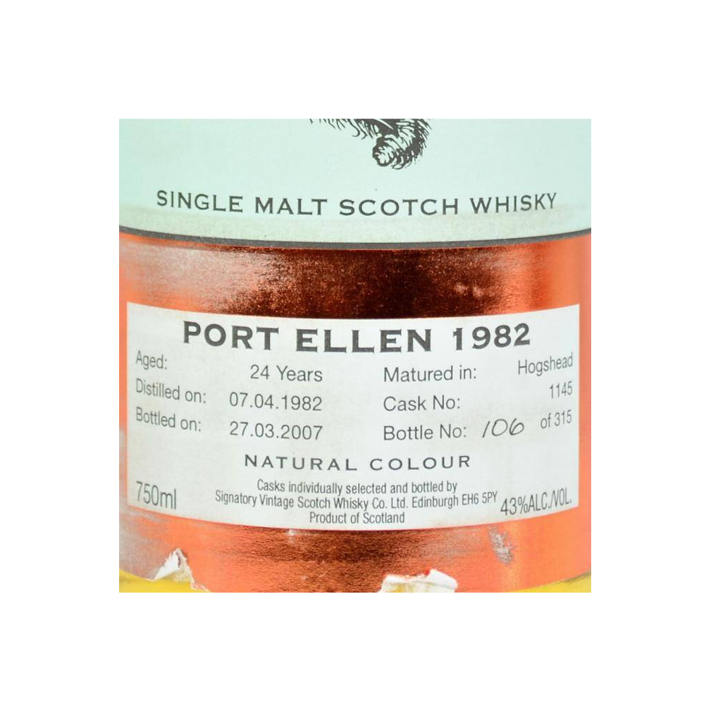Port Ellen Vintage Collection 1982 24 Years Single Malt Whisky 3