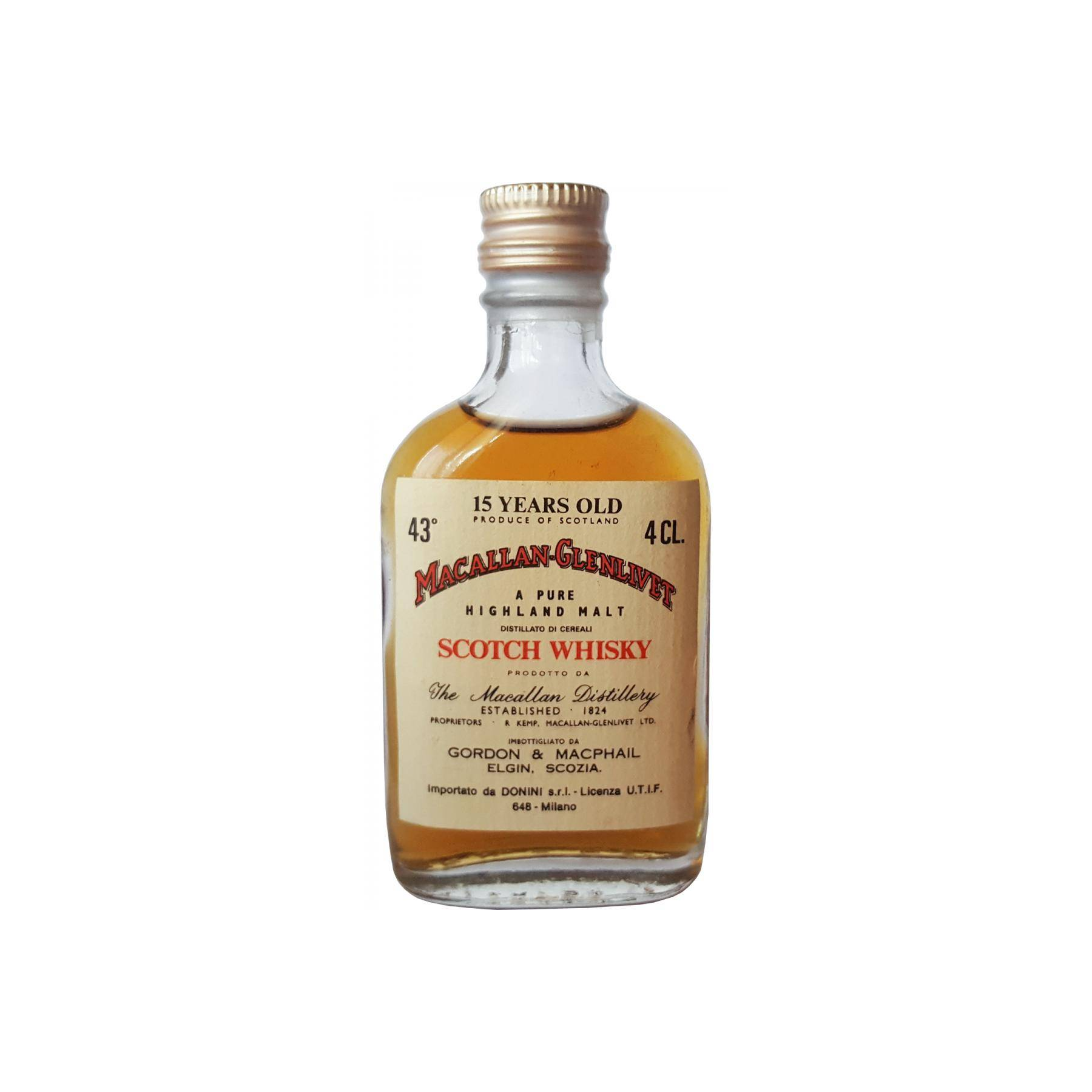 The Macallan Miniature 15 Years Single Malt Whisky 2