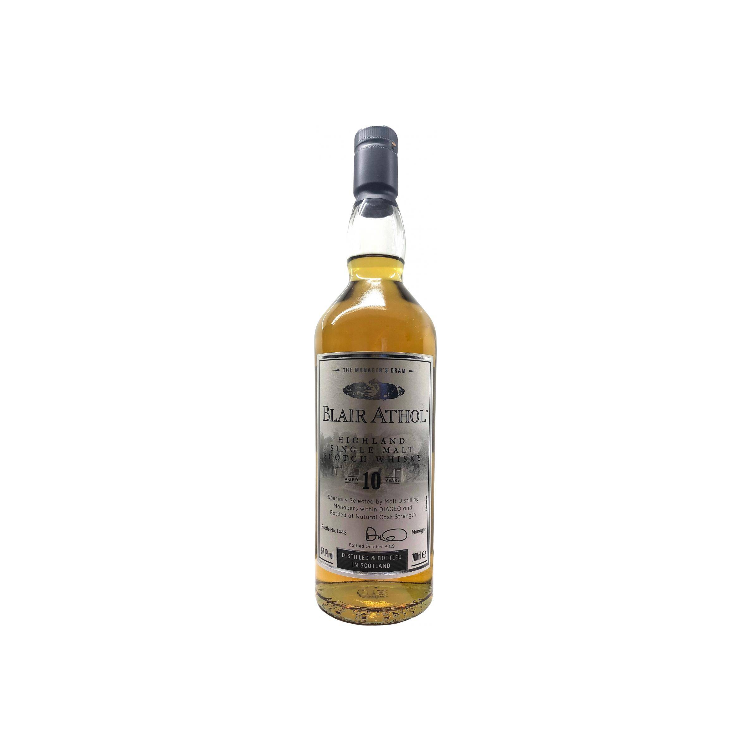 Blair Athol 10 Years Single Malt Whisky
