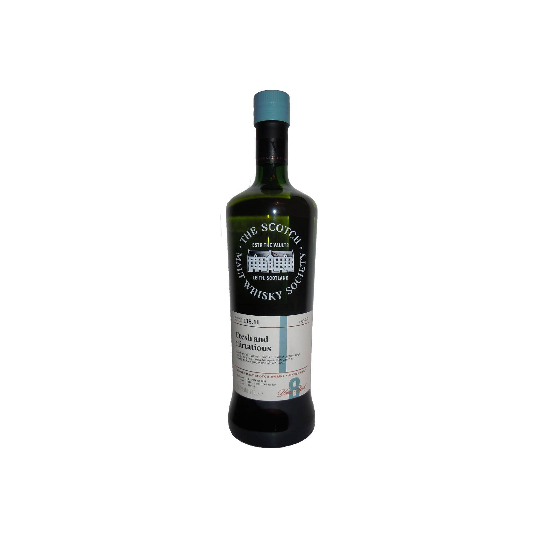 The Scotch Malt Whisky Society 2009 8 Years Single Malt Whisky