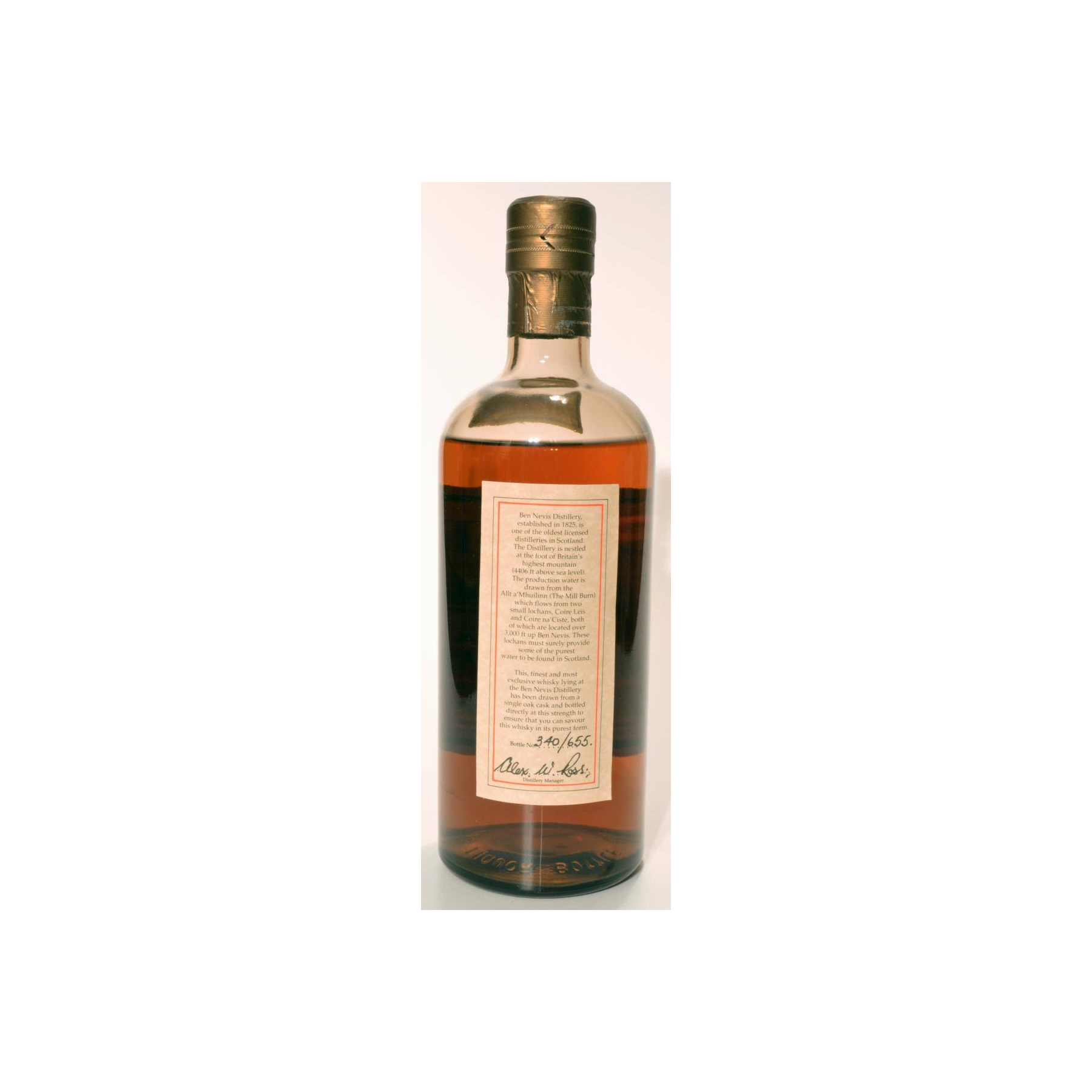 Ben Nevis 1992 13 Years Single Malt Whisky 3