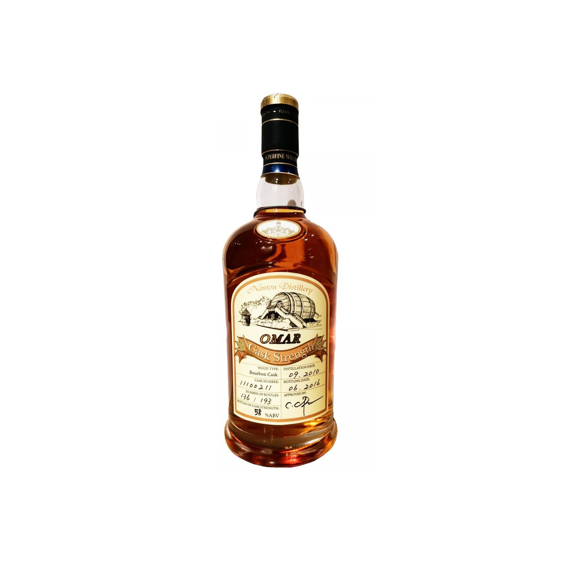 Omar Cask Strength Collection 2010 5 Years Single Malt Whisky