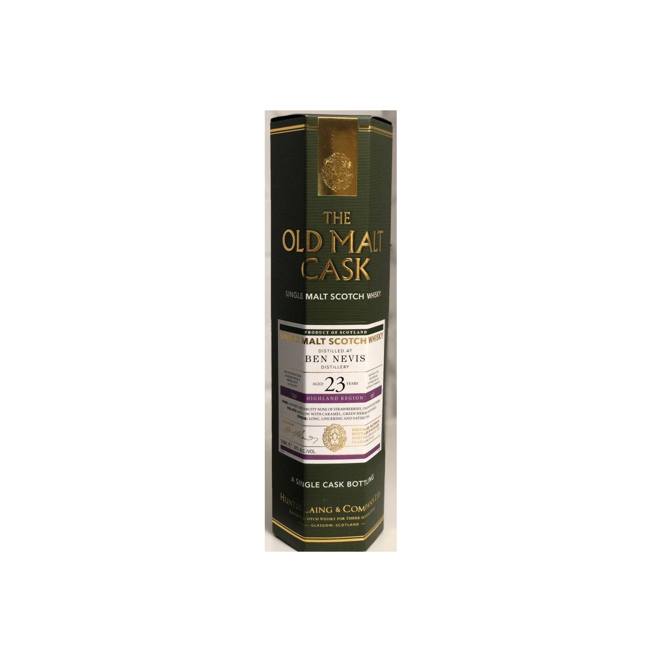 Ben Nevis Old Malt Cask 1996 23 Years Single Malt Whisky 3