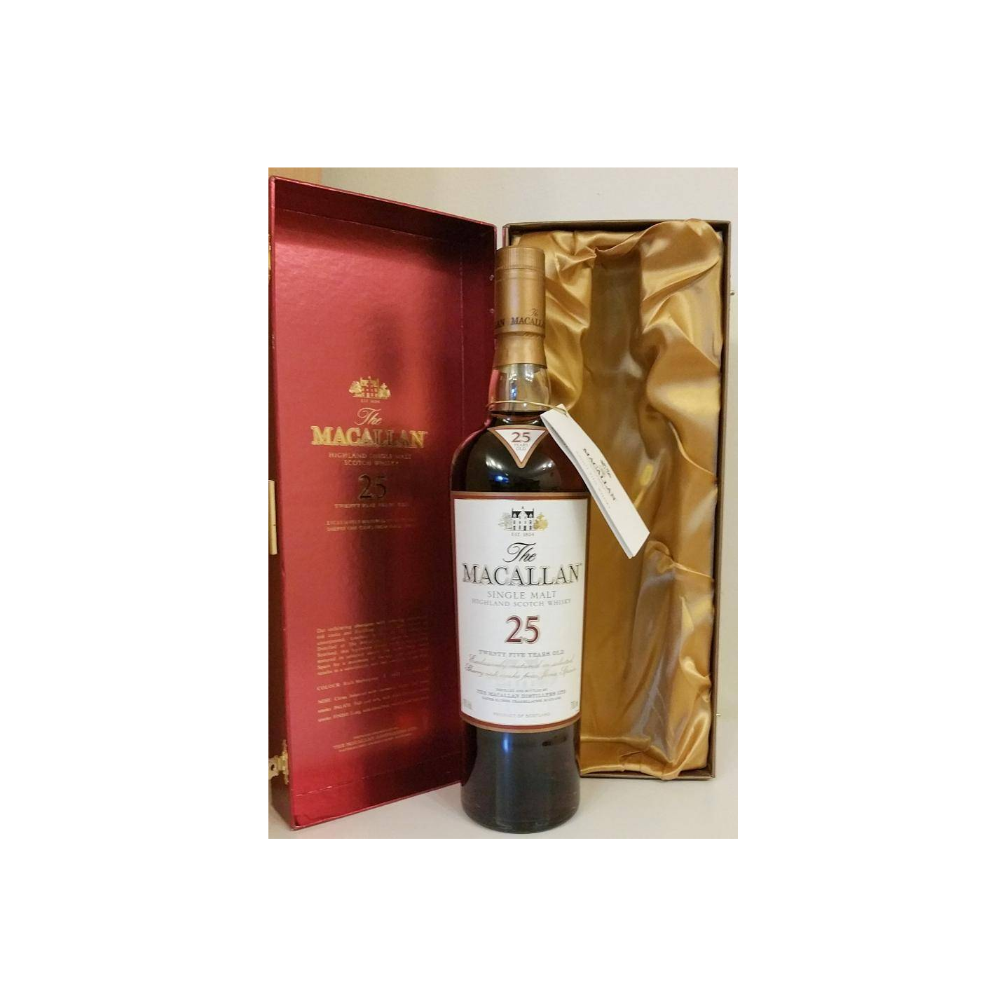 The Macallan 25 Years Single Malt Whisky