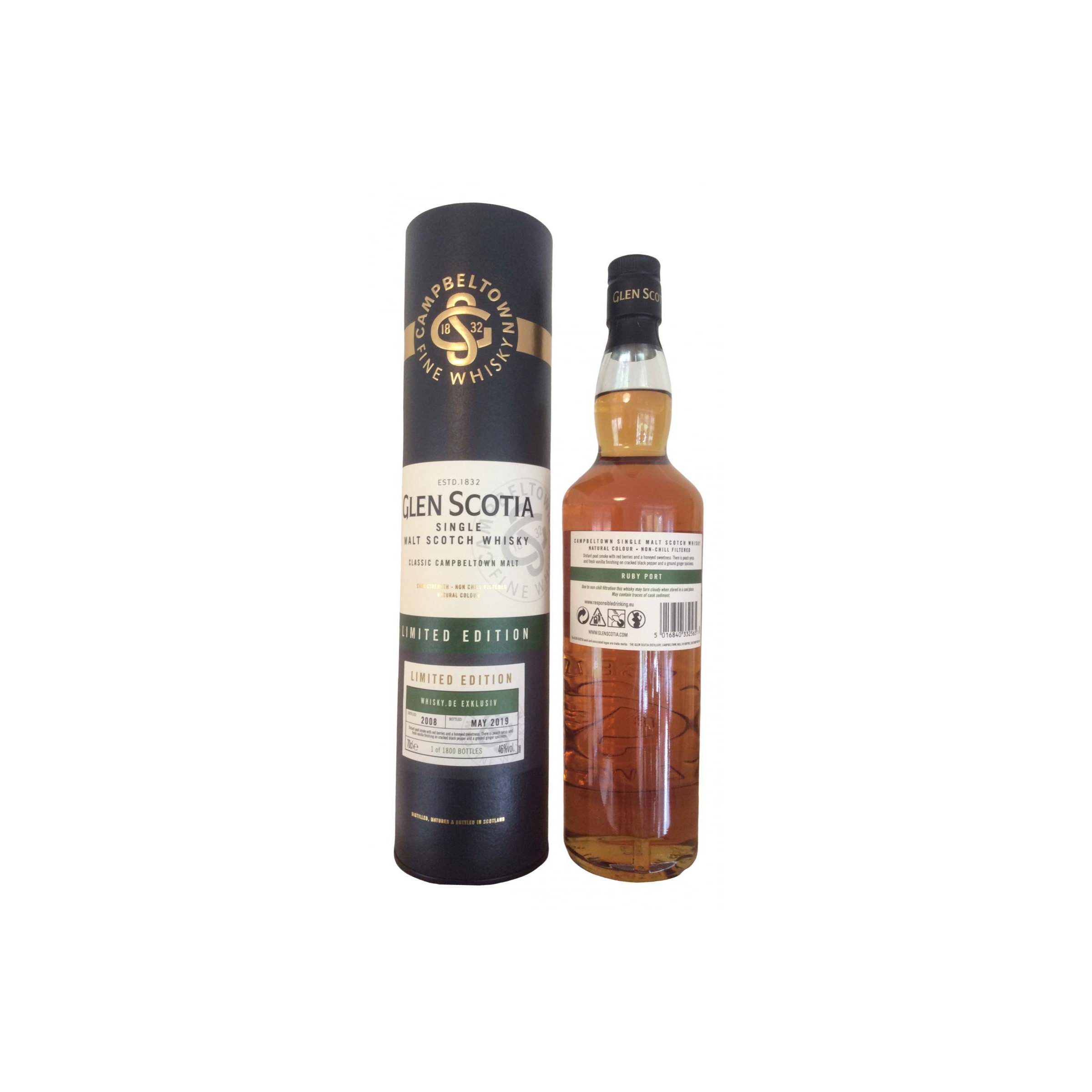 Glen Scotia Limited Edition 2008 11 Years Single Malt Whisky 2