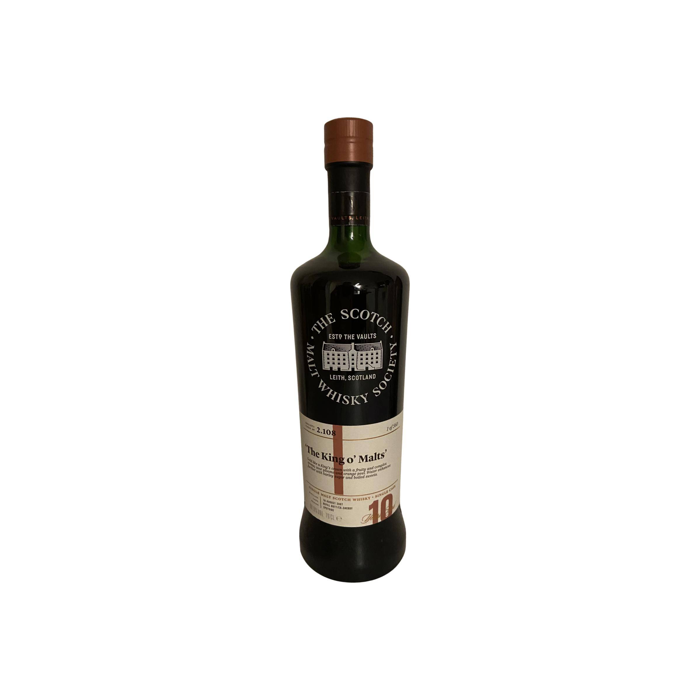 The Scotch Malt Whisky Society 2007 10 Years Single Malt Whisky