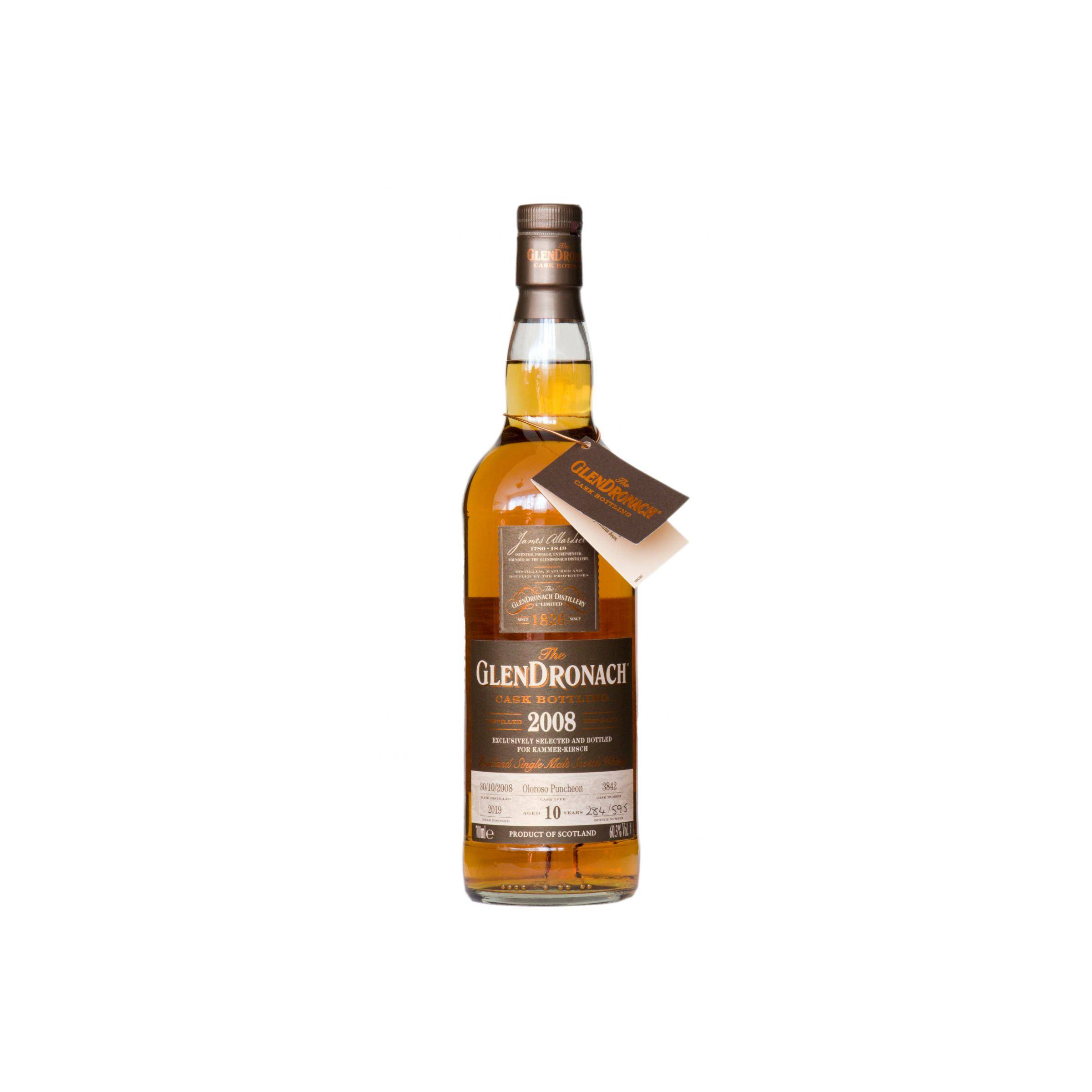 GlenDronach 2008 10 Years Single Malt Whisky