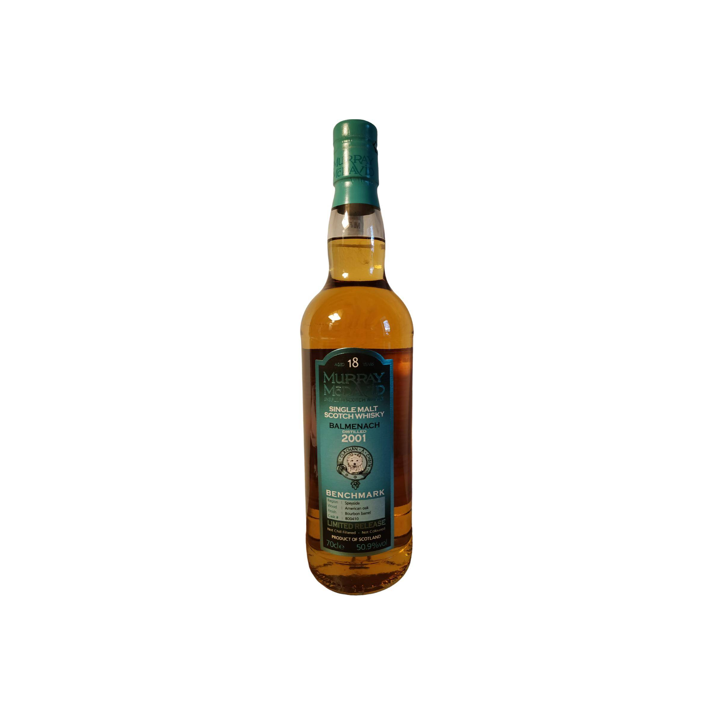 Balmenach 2001 18 Years Single Malt Whisky