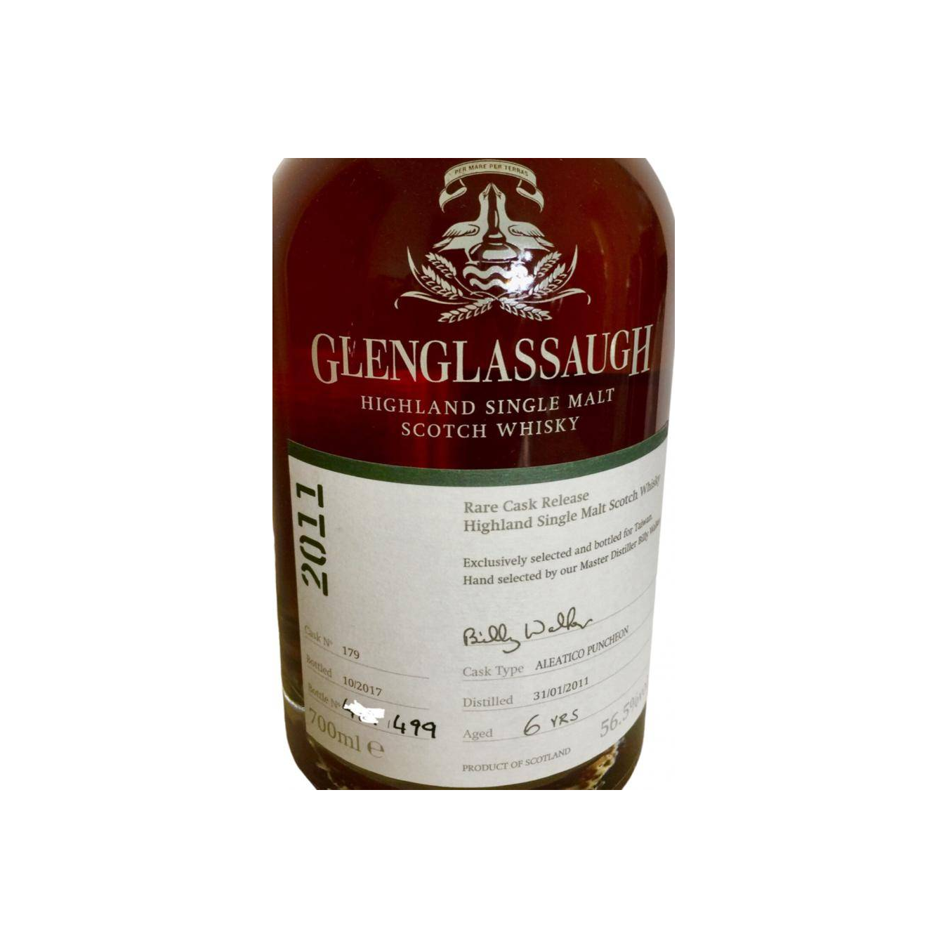 Glenglassaugh 2011 6 Years Single Malt Whisky 2