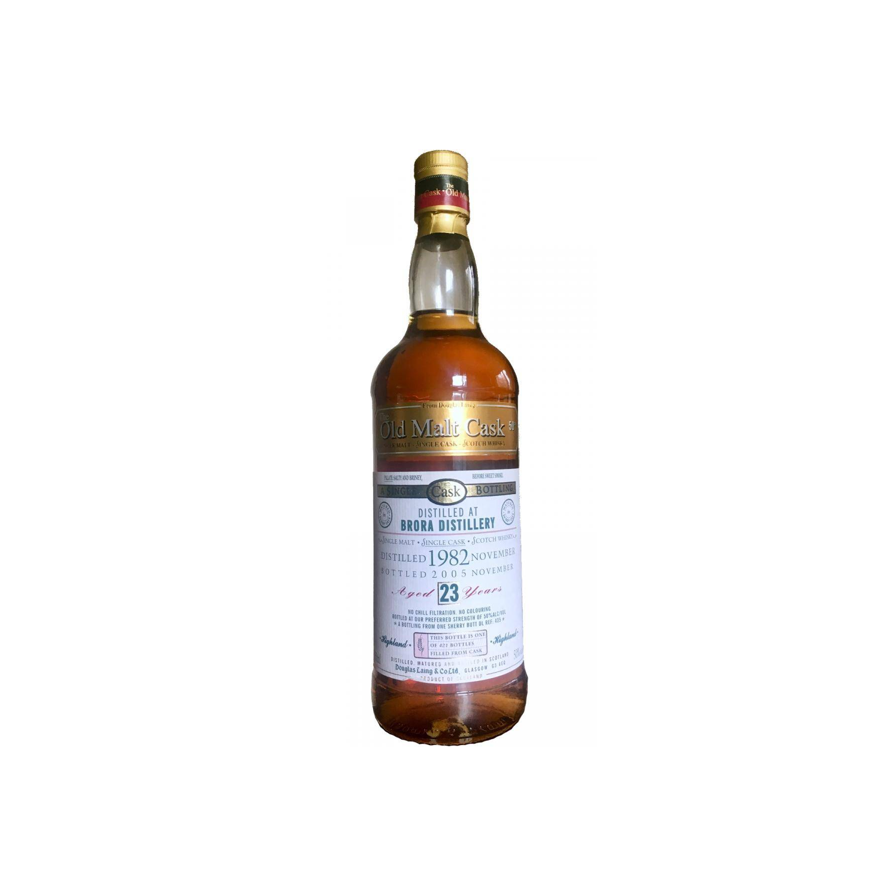 Brora Old Malt Cask 1982 23 Years Single Malt Whisky