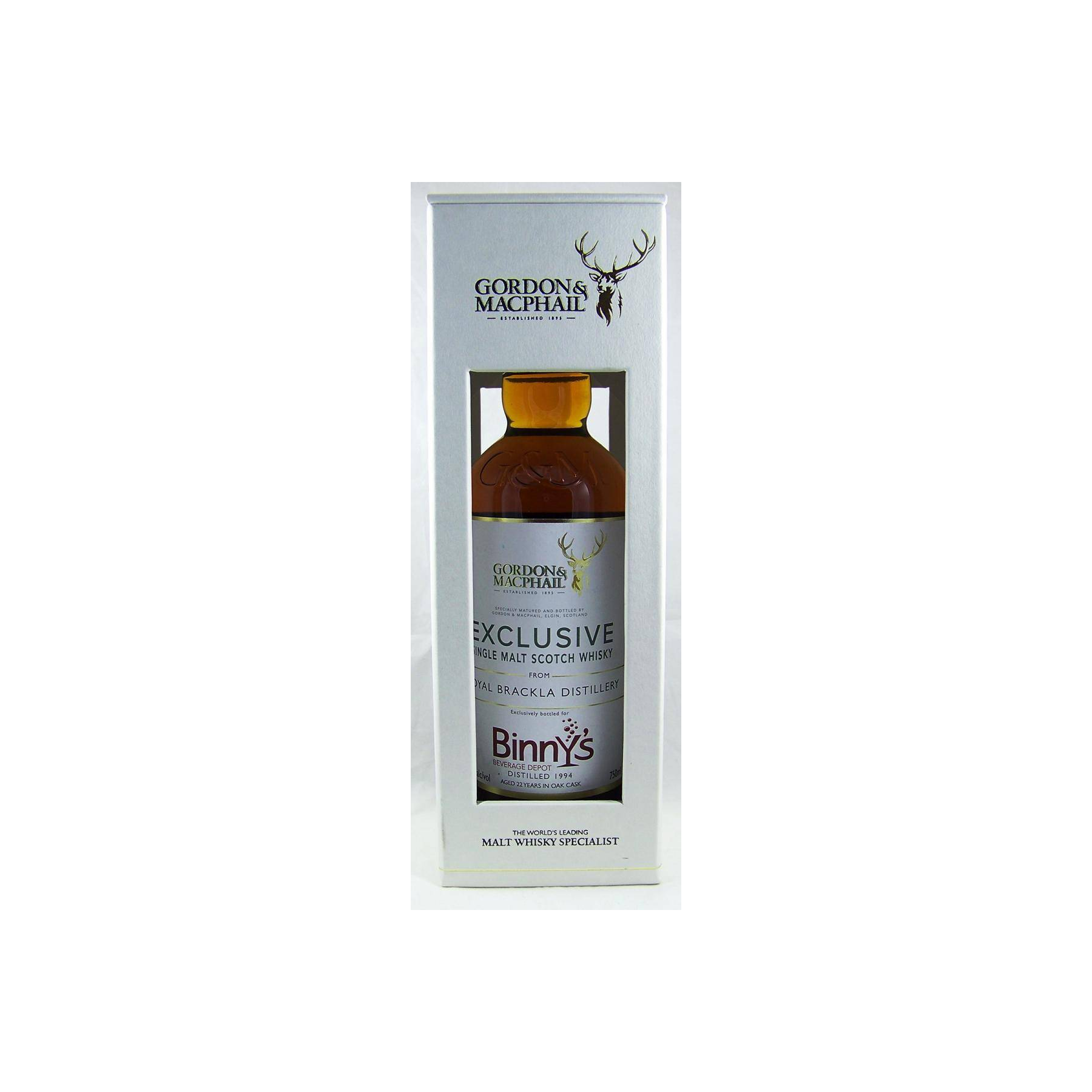 Royal Brackla 1994 22 Years Single Malt Whisky 3