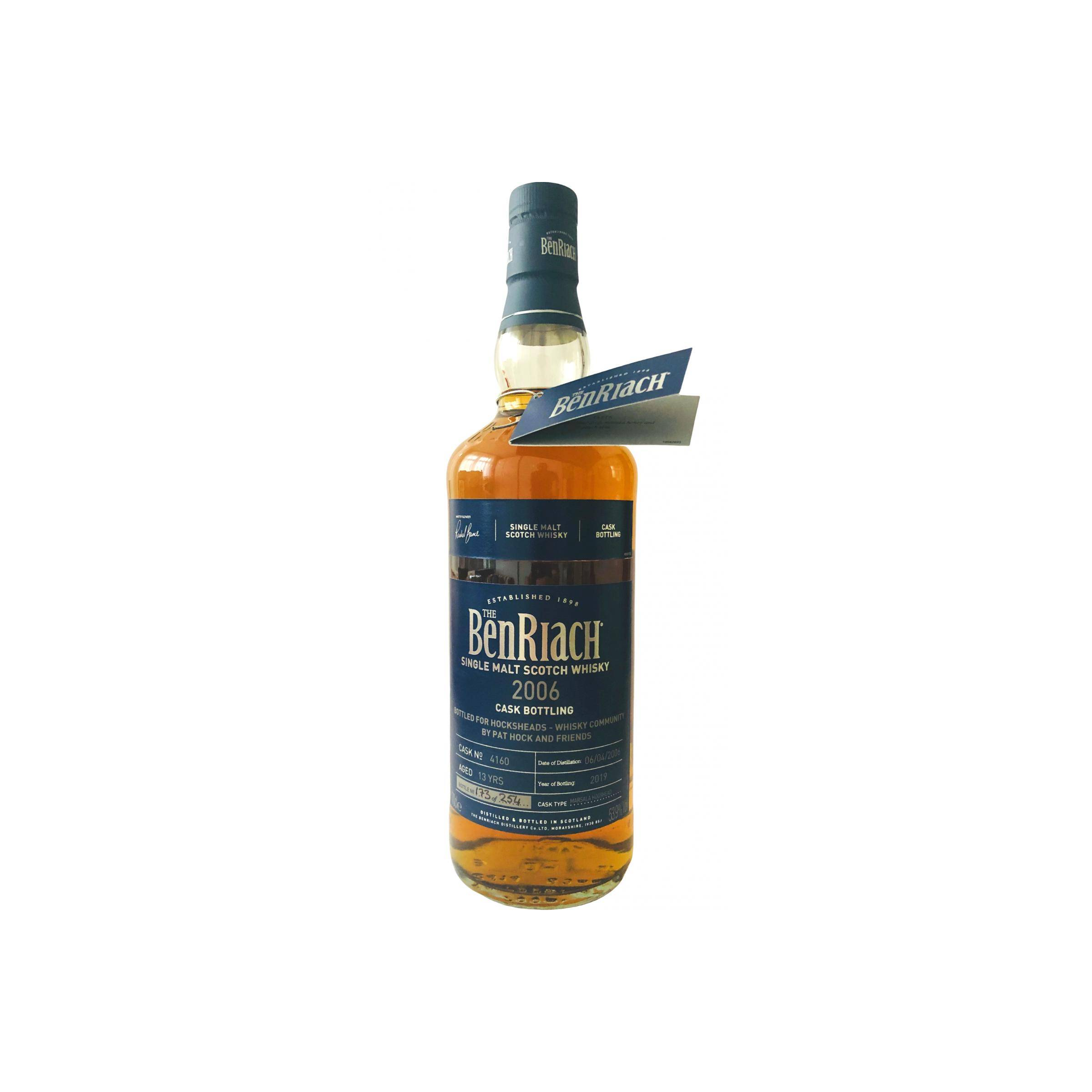 BenRiach Individual Cask Bottling 2006 13 Years Single Malt Whisky