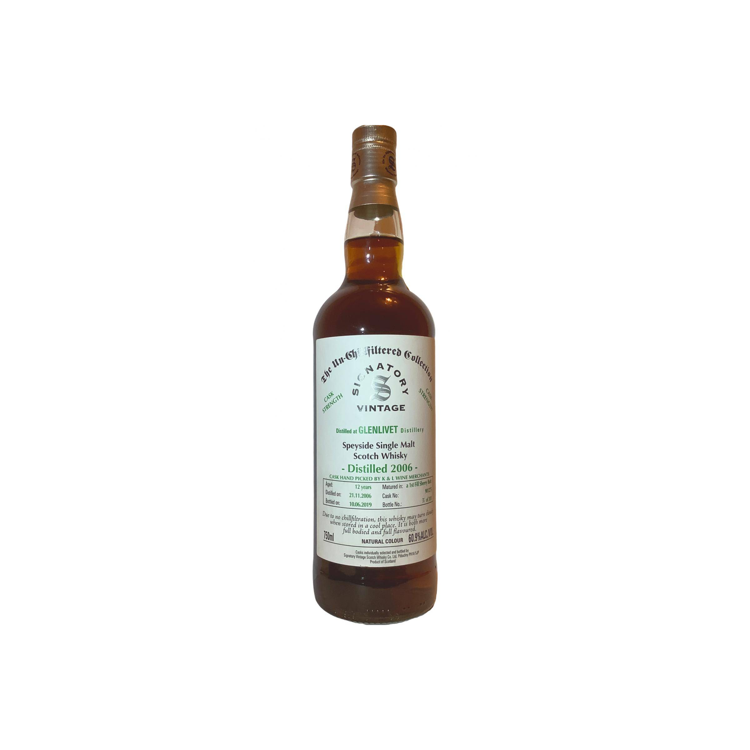 The Glenlivet 2006 12 Years Single Malt Whisky