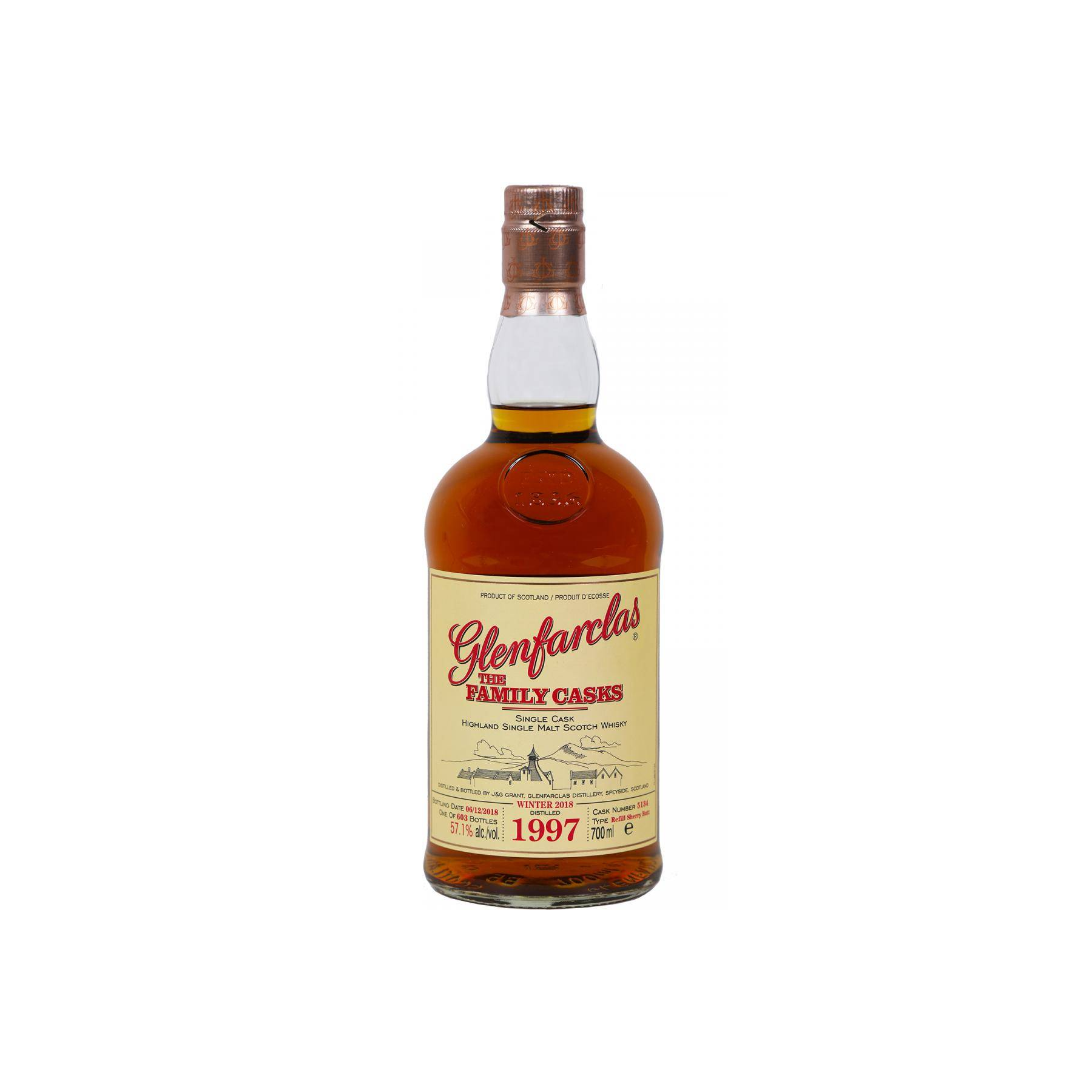 Glenfarclas 1997 21 Years Single Malt Whisky