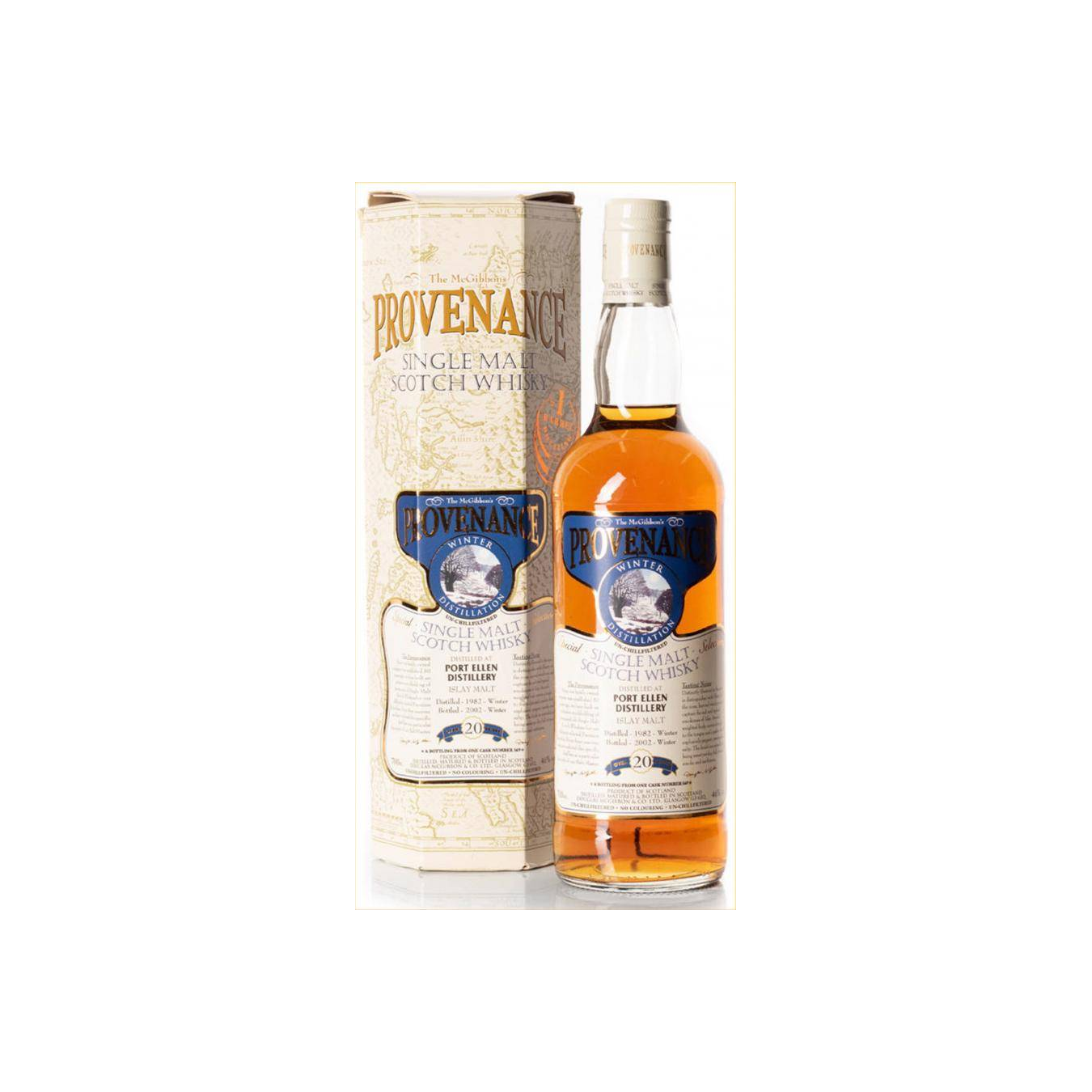 Port Ellen McGibbon's Provenance 1982 20 Years Single Malt Whisky 2