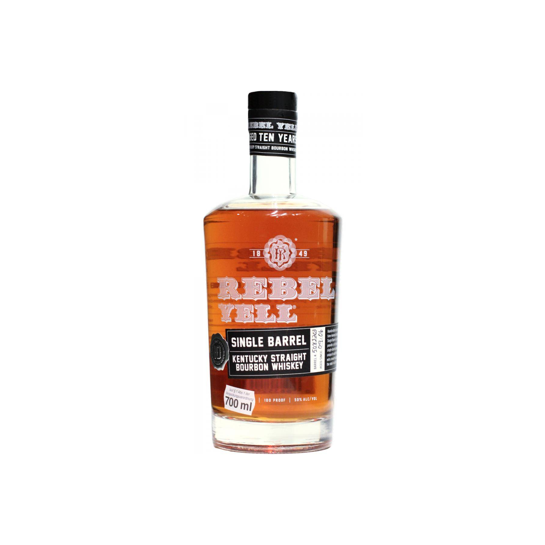 Rebel Yell Single Cask 2006 10 Years Bourbon Whisky