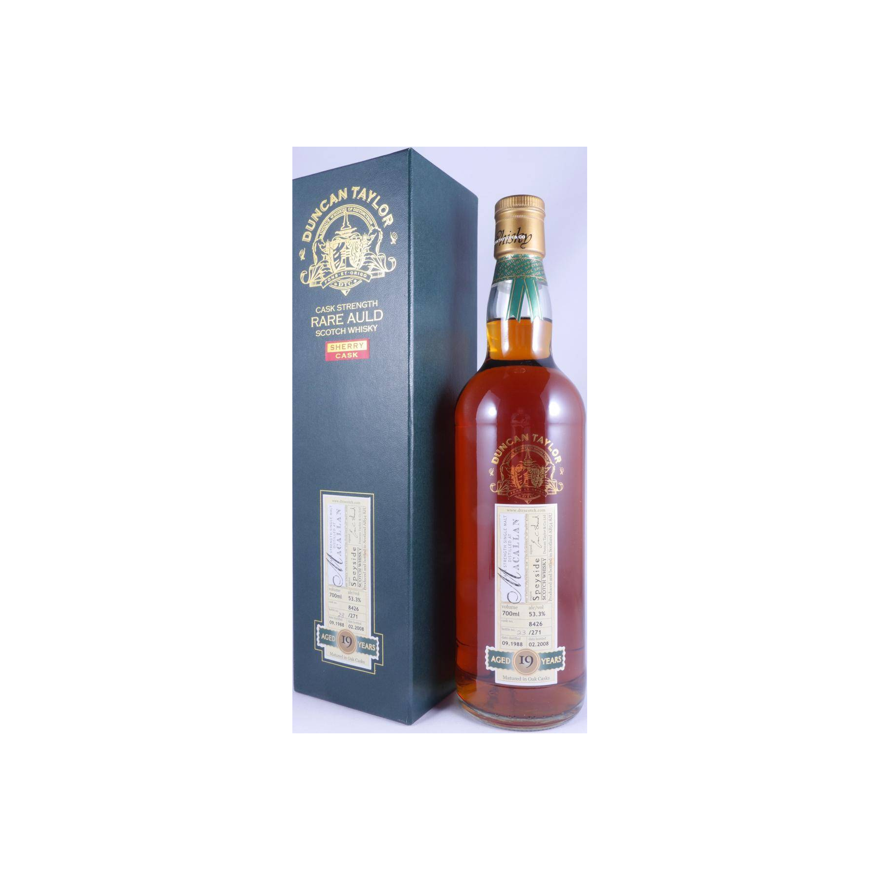 The Macallan Rare Auld 1988 19 Years Single Malt Whisky 3