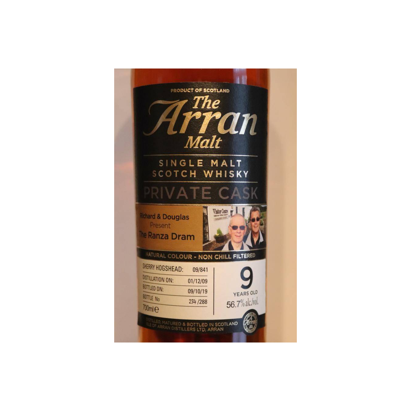 Arran Private Cask 2009 9 Years Single Malt Whisky 2