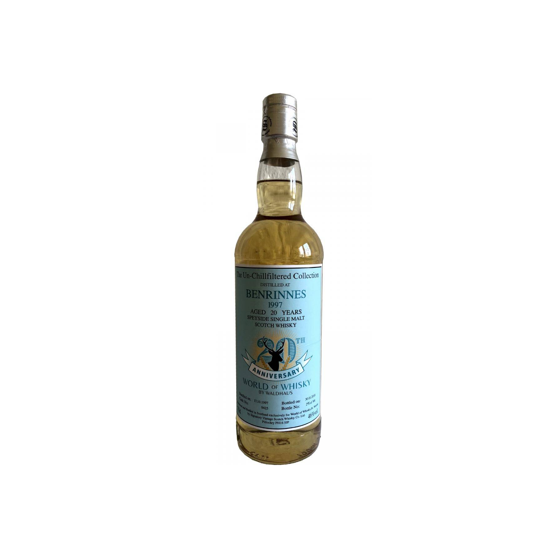 Benrinnes The Un-Chillfiltered Collection 1997 20 Years Single Malt Whisky