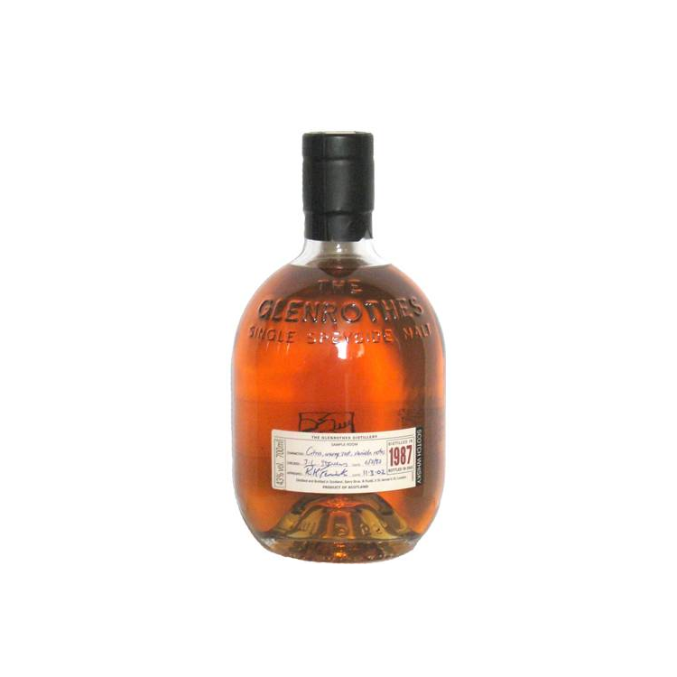 The Glenrothes 1987 17 Years Single Malt Whisky