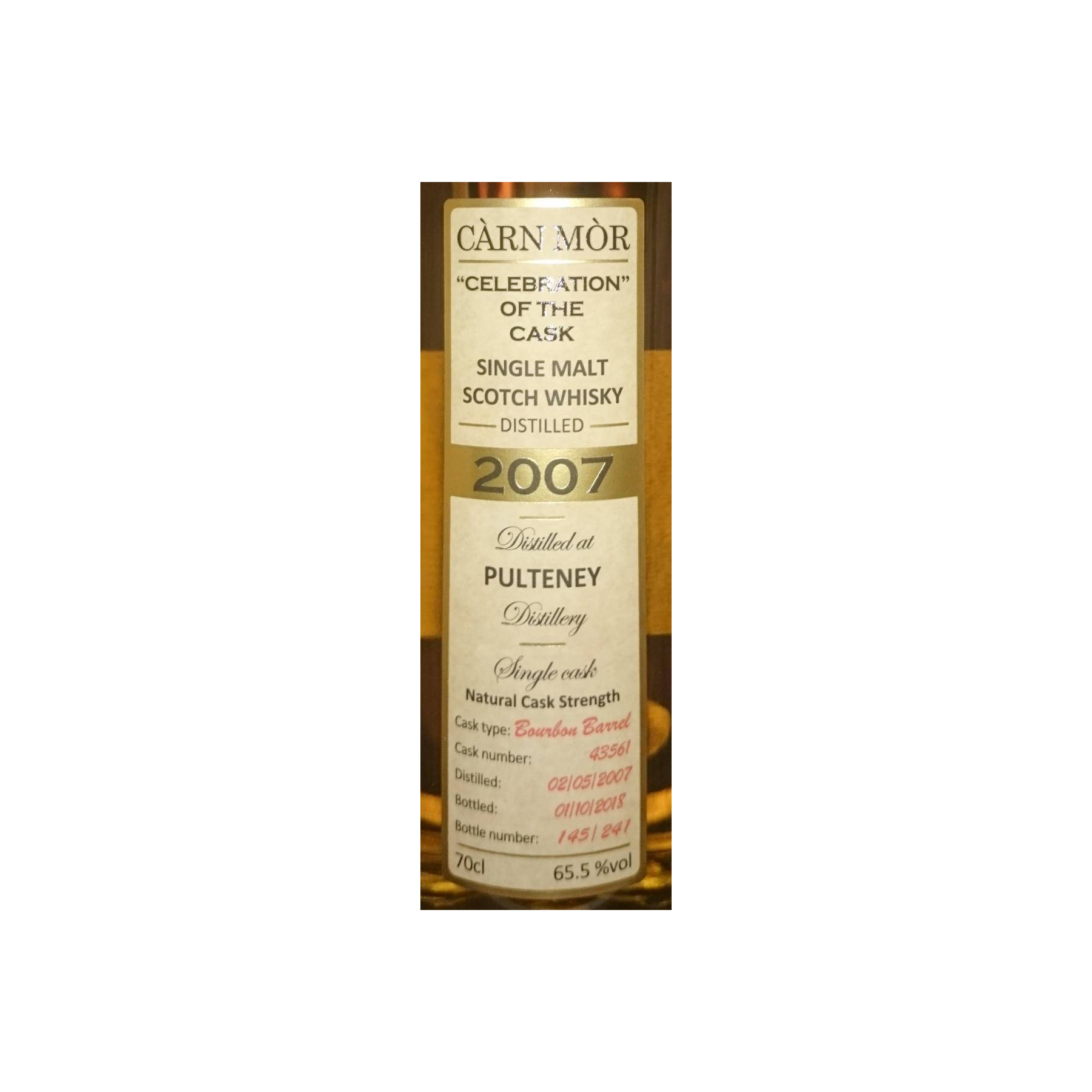 Old Pulteney 2007 11 Years Single Malt Whisky