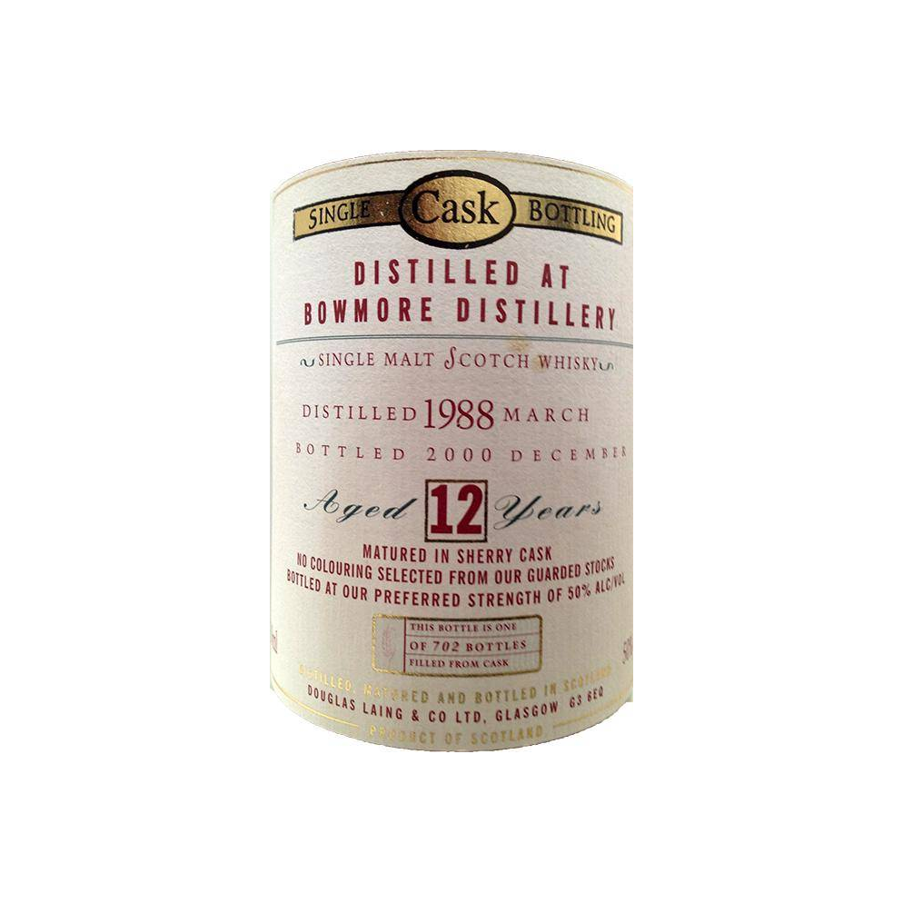 Bowmore Old Malt Cask 1988 12 Years Single Malt Whisky 2
