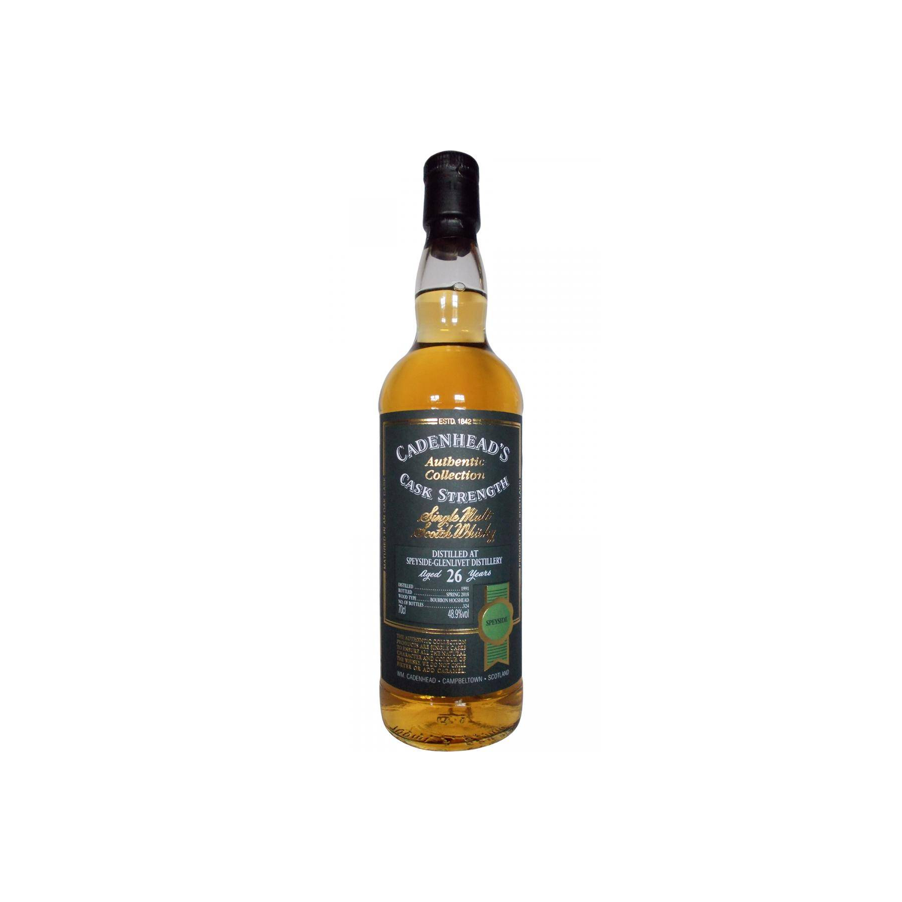 Spey Authentic Collection 1991 26 Years Single Malt Whisky