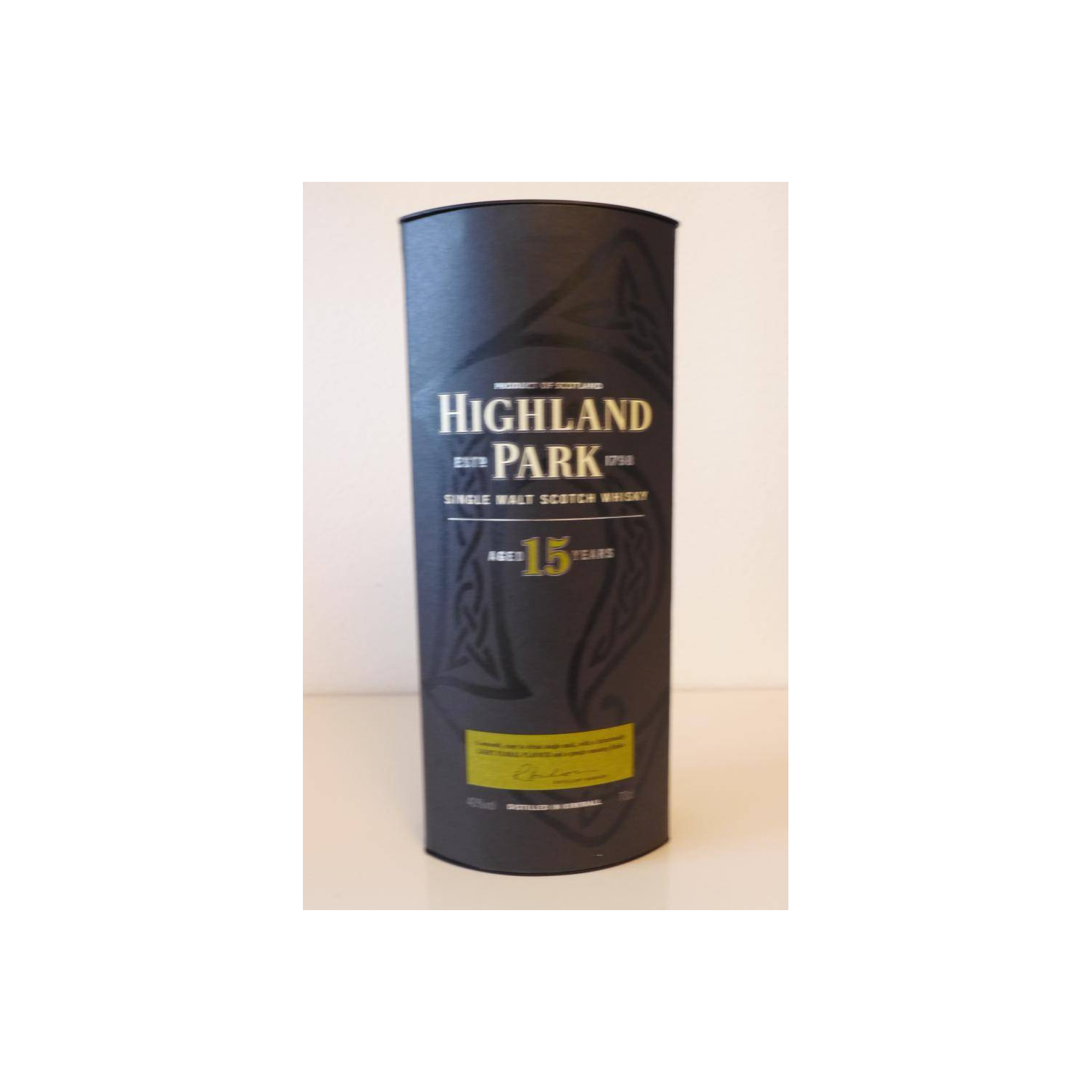 Highland Park 15 Years Single Malt Whisky 2