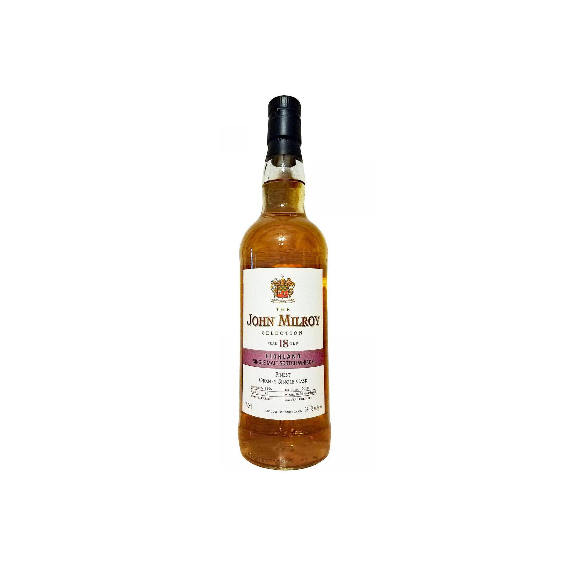 Orkney Single Malt 1999 JY