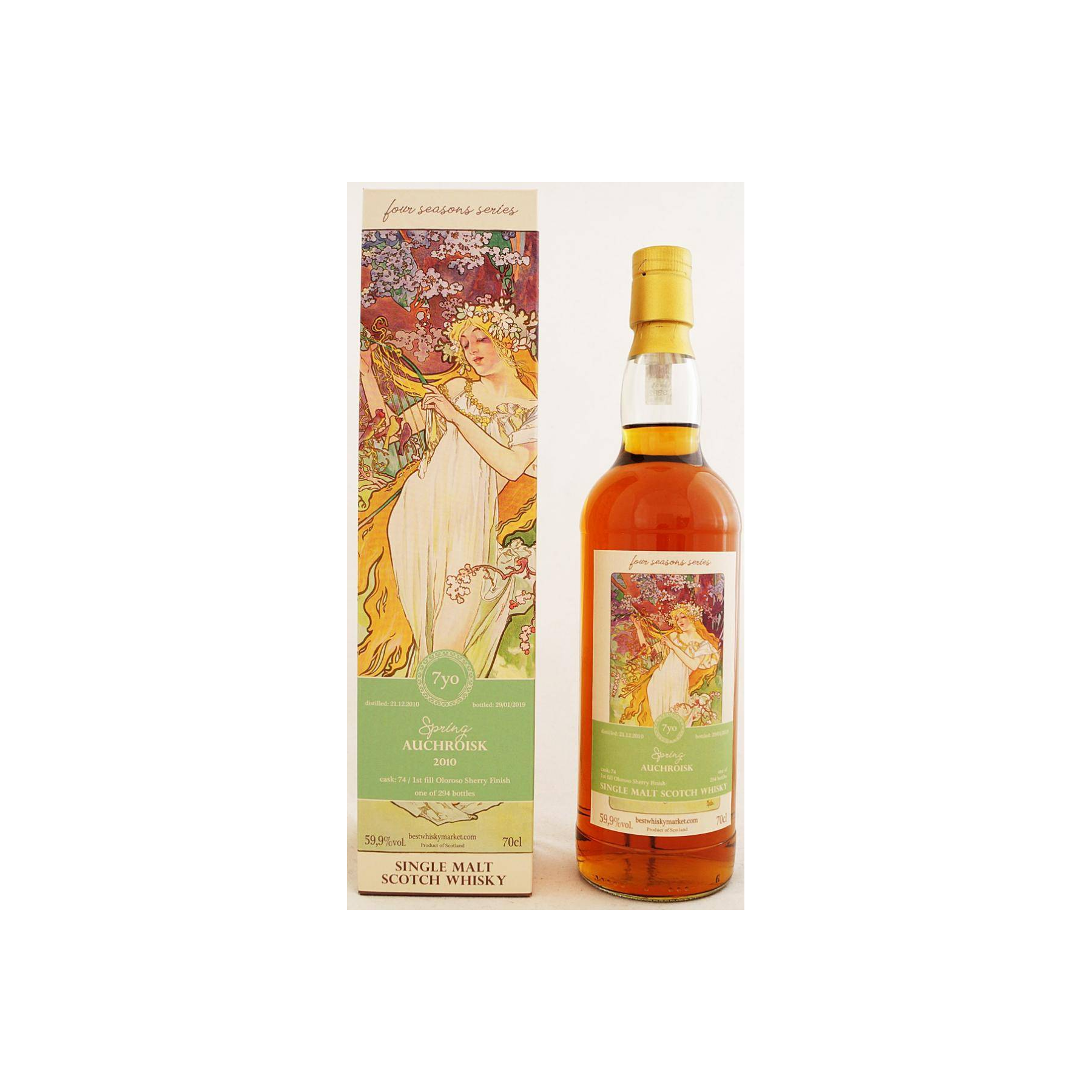 Auchroisk 2010 7 Years Single Malt Whisky 2