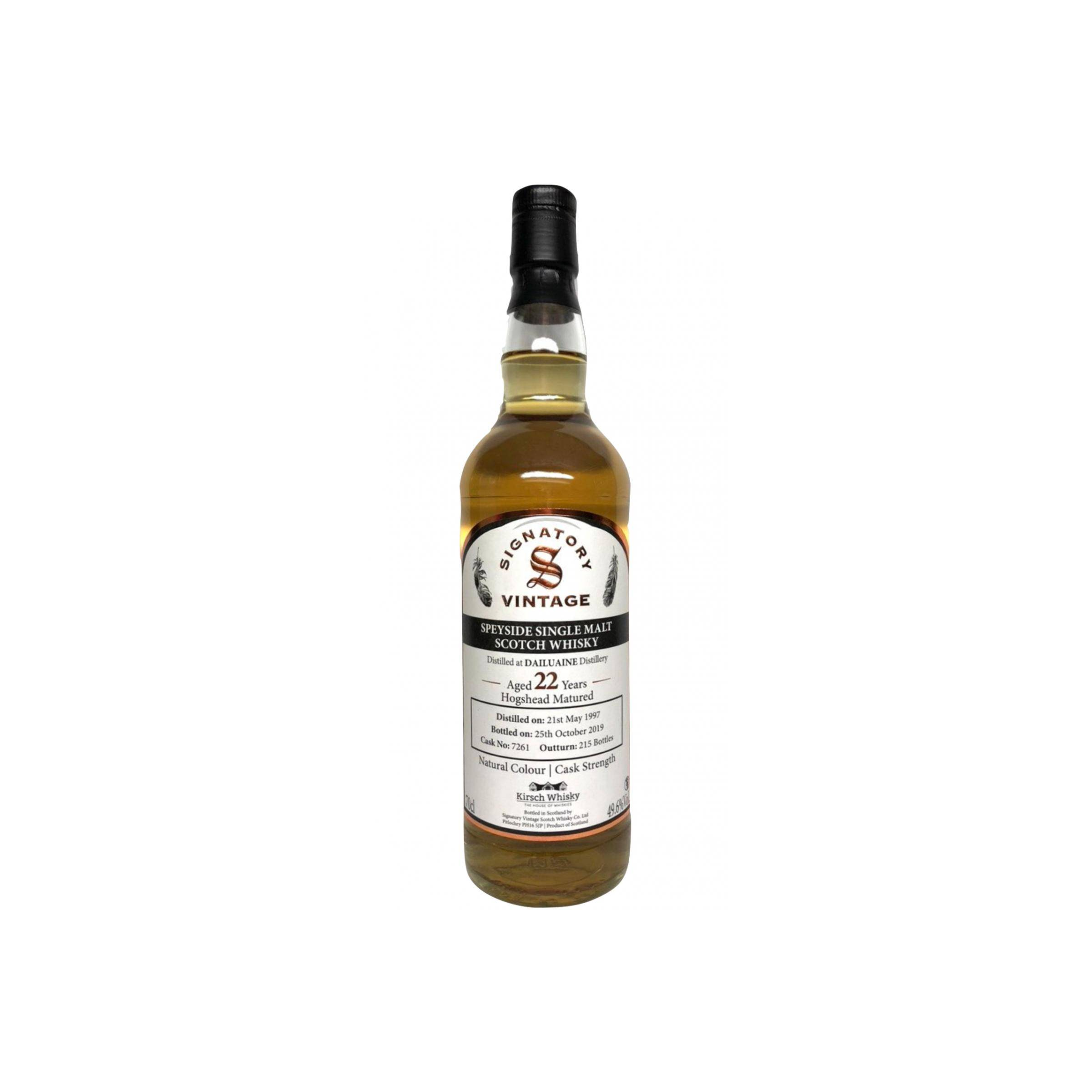Dailuaine 1997 22 Years Single Malt Whisky