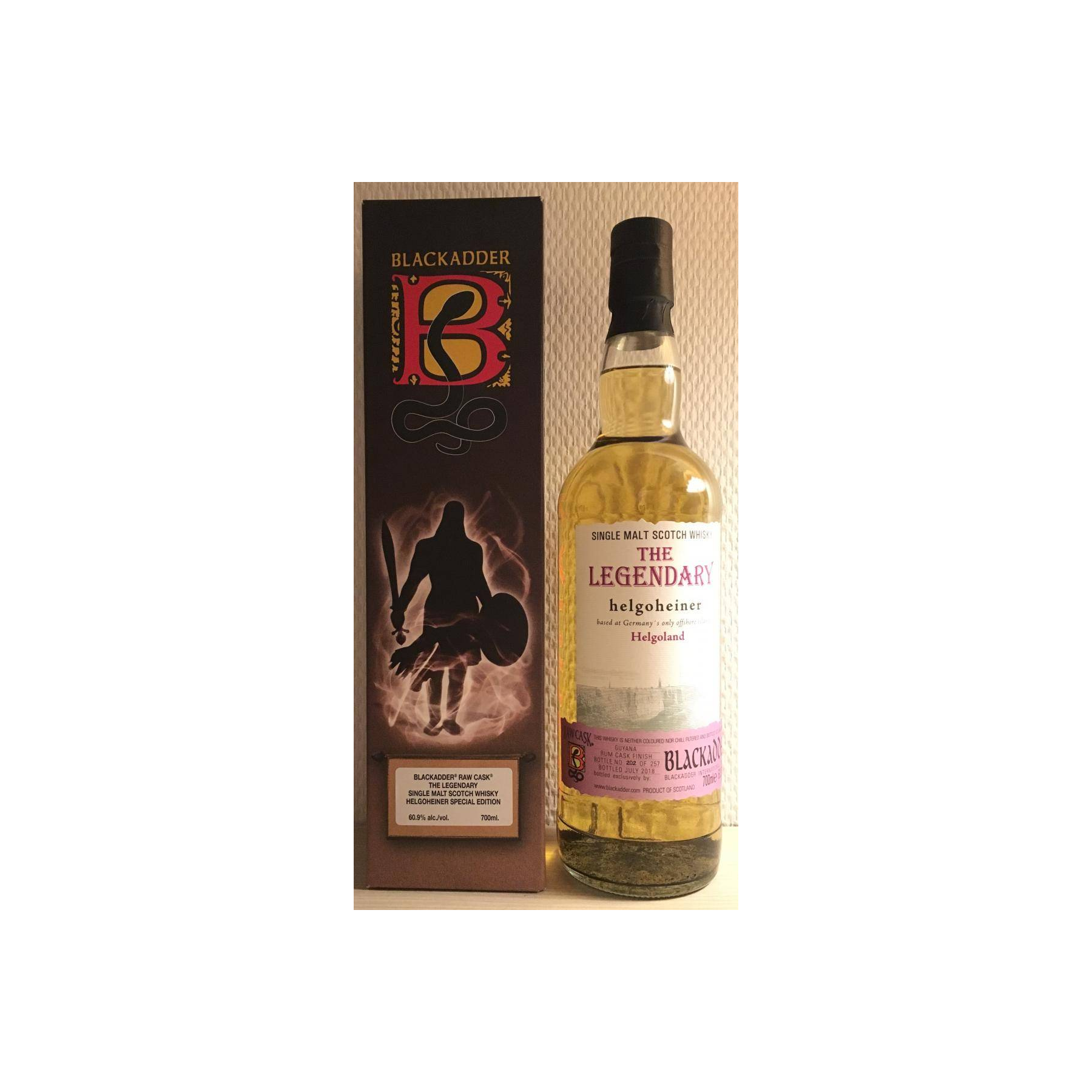 Blackadder Single Malt Whisky 3