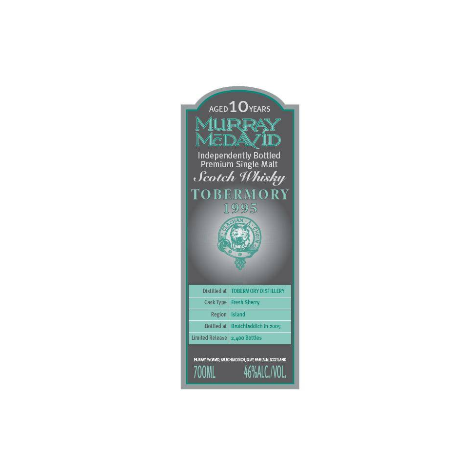 Tobermory 1995 10 Years Single Malt Whisky 2