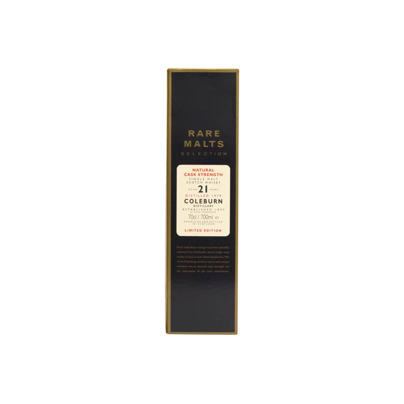 Coleburn 1979 21 Years Single Malt Whisky 3