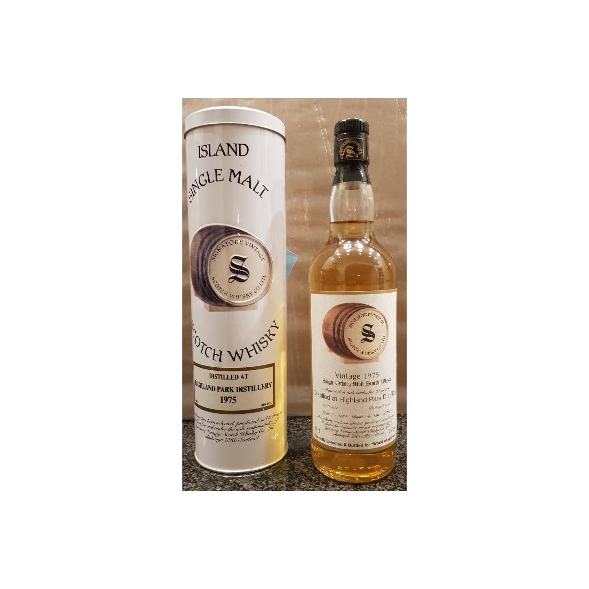 Highland Park 1975 23 Years Single Malt Whisky 2