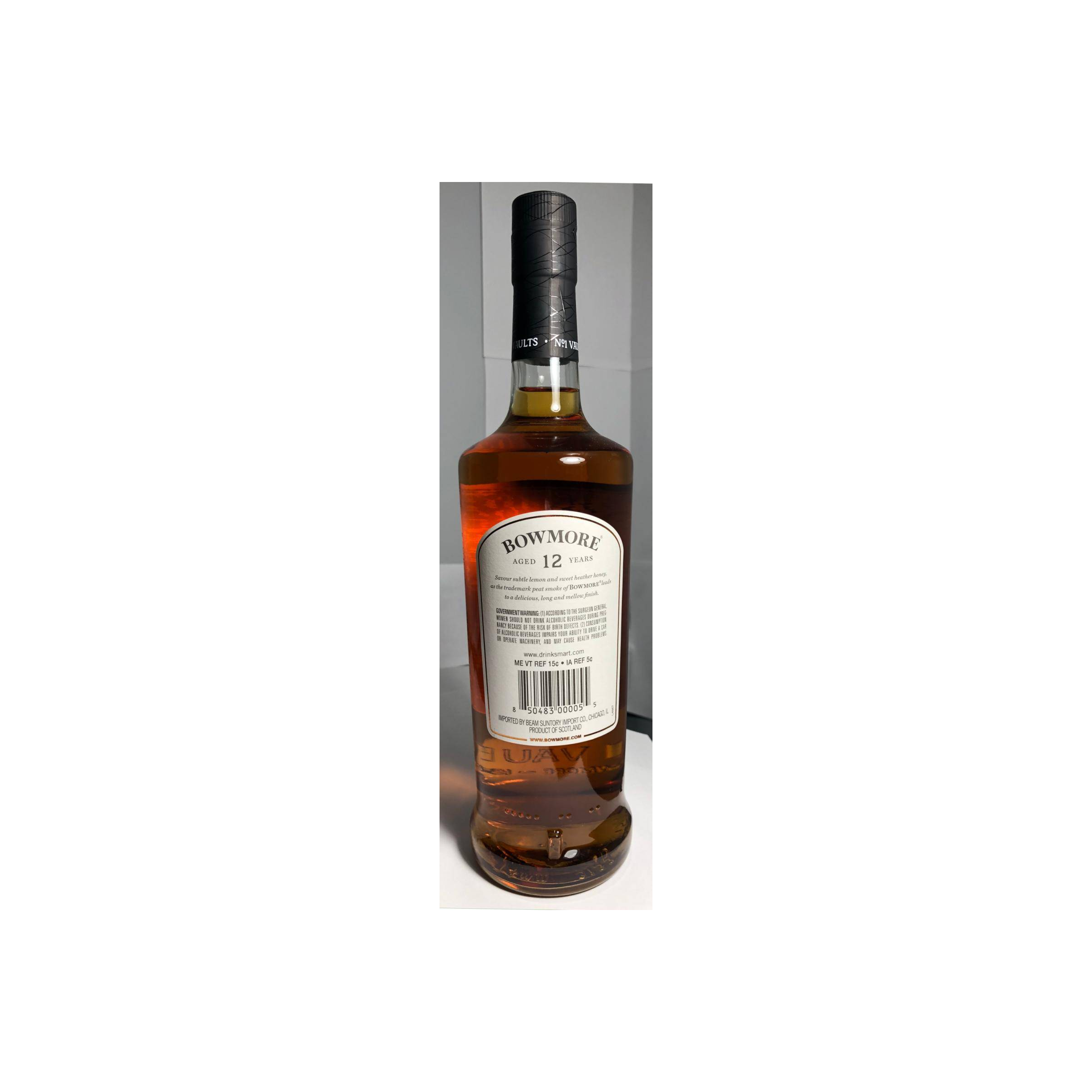 Bowmore 12 Years Single Malt Whisky 2