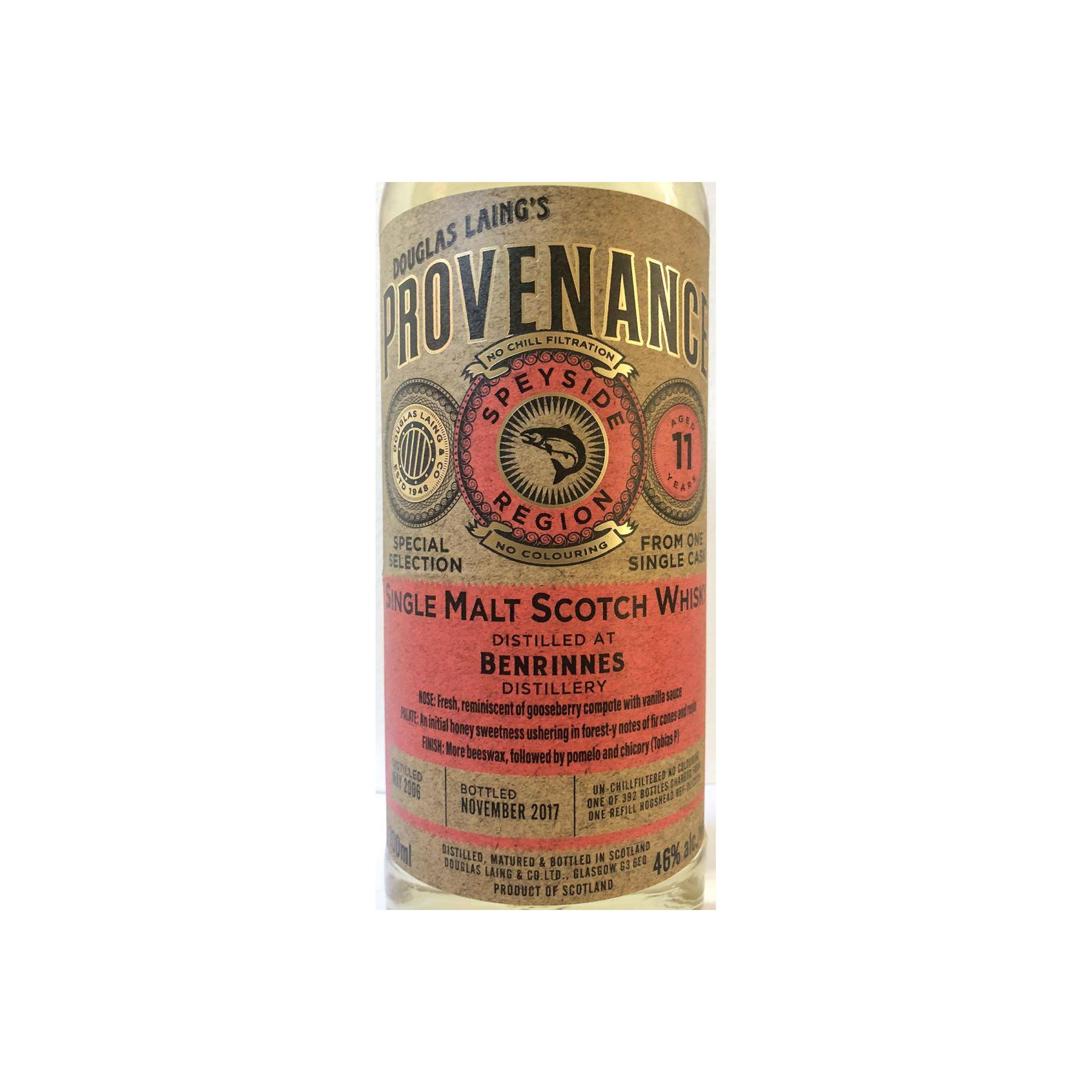 Benrinnes 2006 11 Years Single Malt Whisky 2