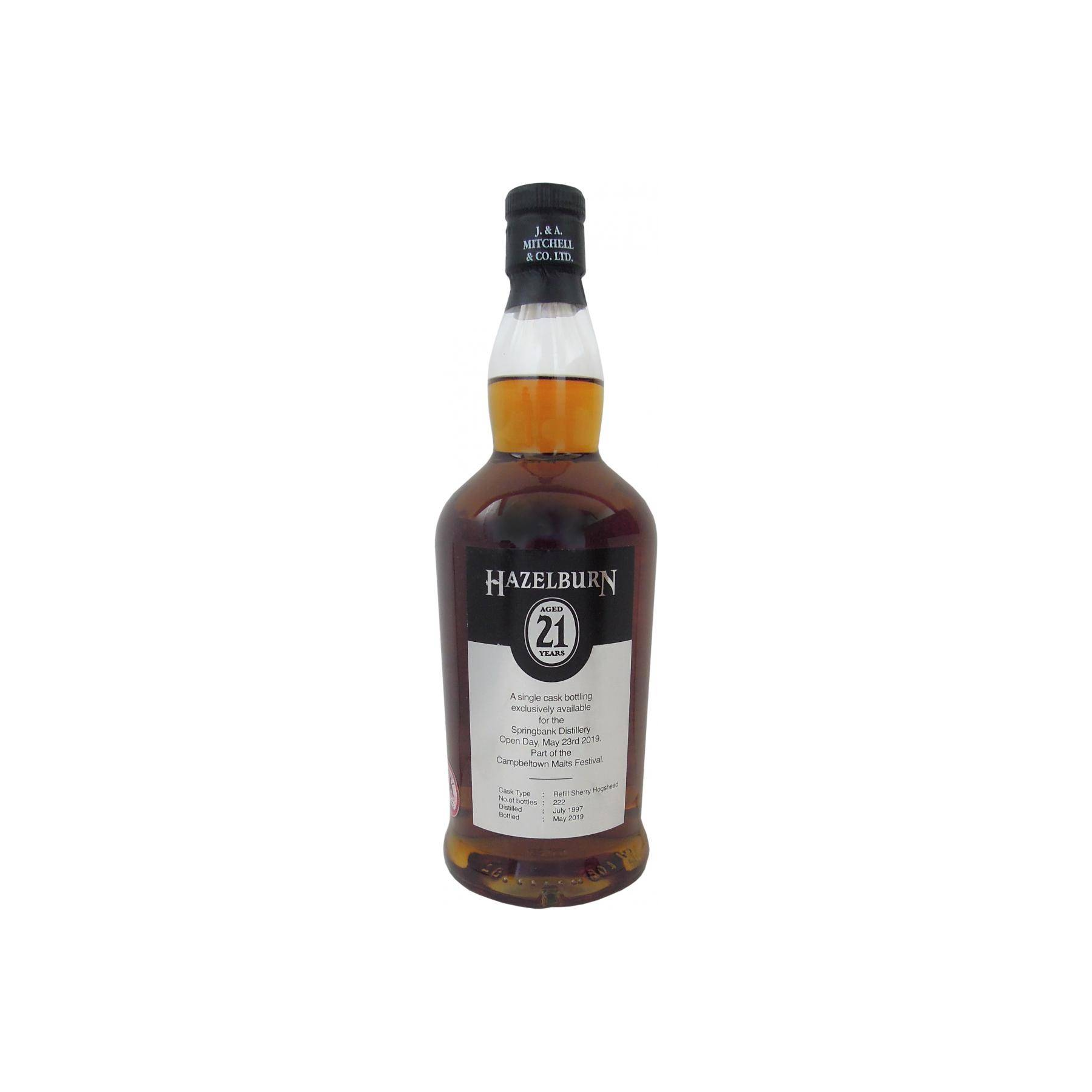 Hazelburn 1997 21 Years Single Malt Whisky 3